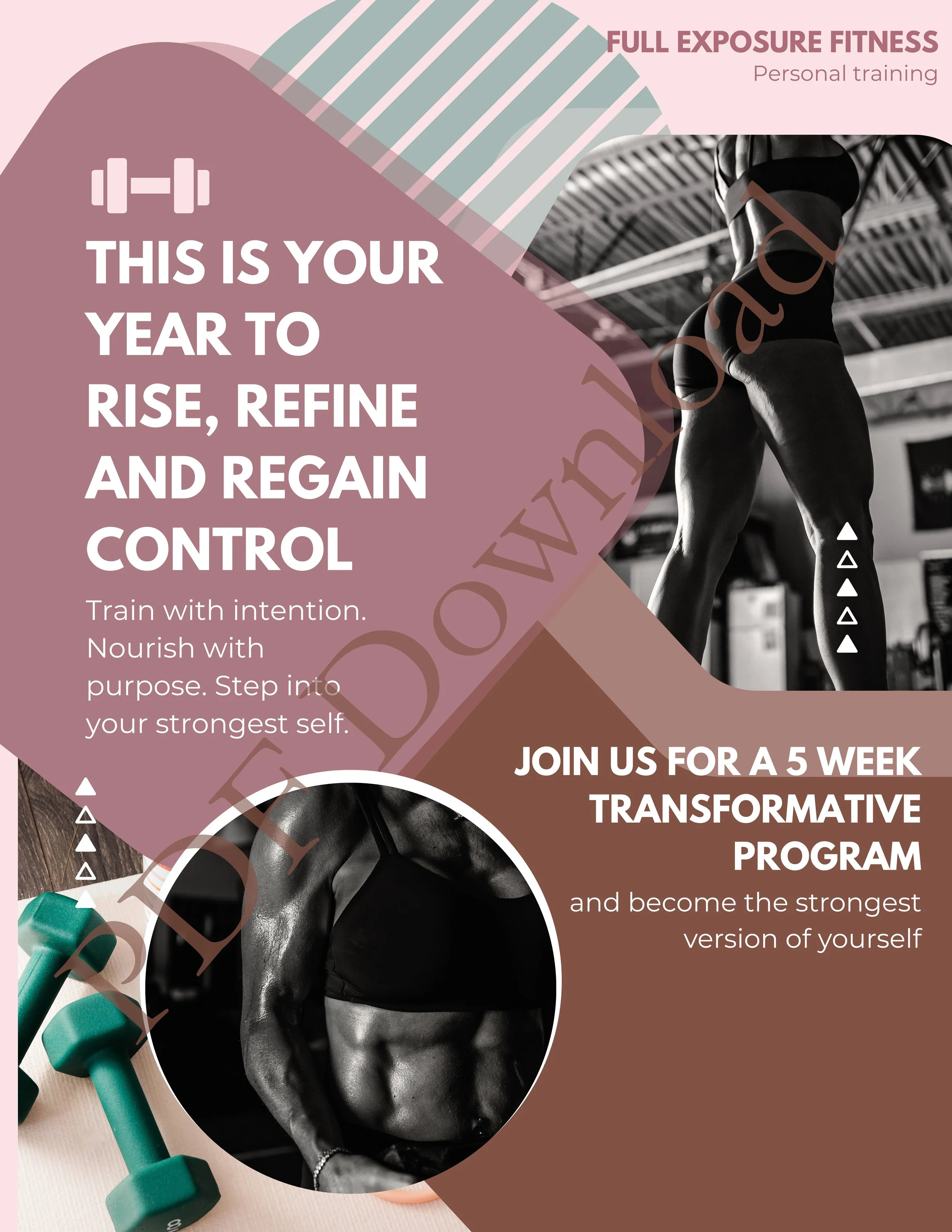 5 Week Fitness and Nutrition Plan, Download