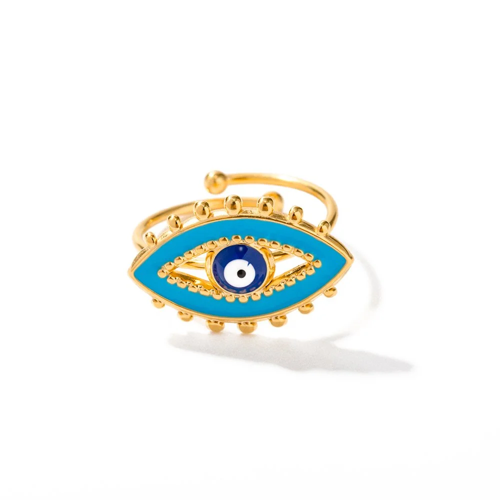 Bright Eye Evil Eye Ring