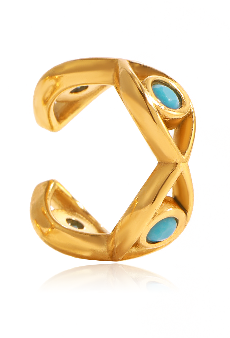 Nour Evil Eye Ear Cuff
