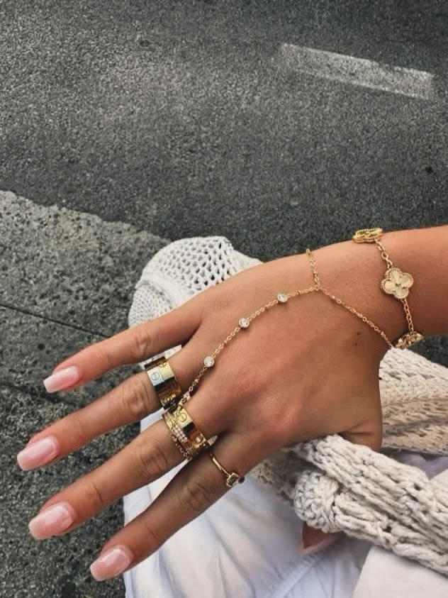 The stack speaks for itself 🗣️

💧Waterproof 
🫶🏼 Skin - Friendly
💎 Made to shine 24/7

Right now, it&rsquo;s all 50% OFF - but not for long

📲 Shop full collection at https://www.karatsjewelry.shop

#EverydayLuxury #AffordableLuxury #JewelryThat