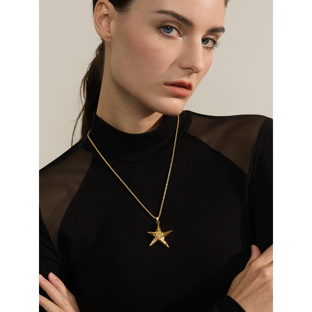 Ocean Luxe Starfish Necklace