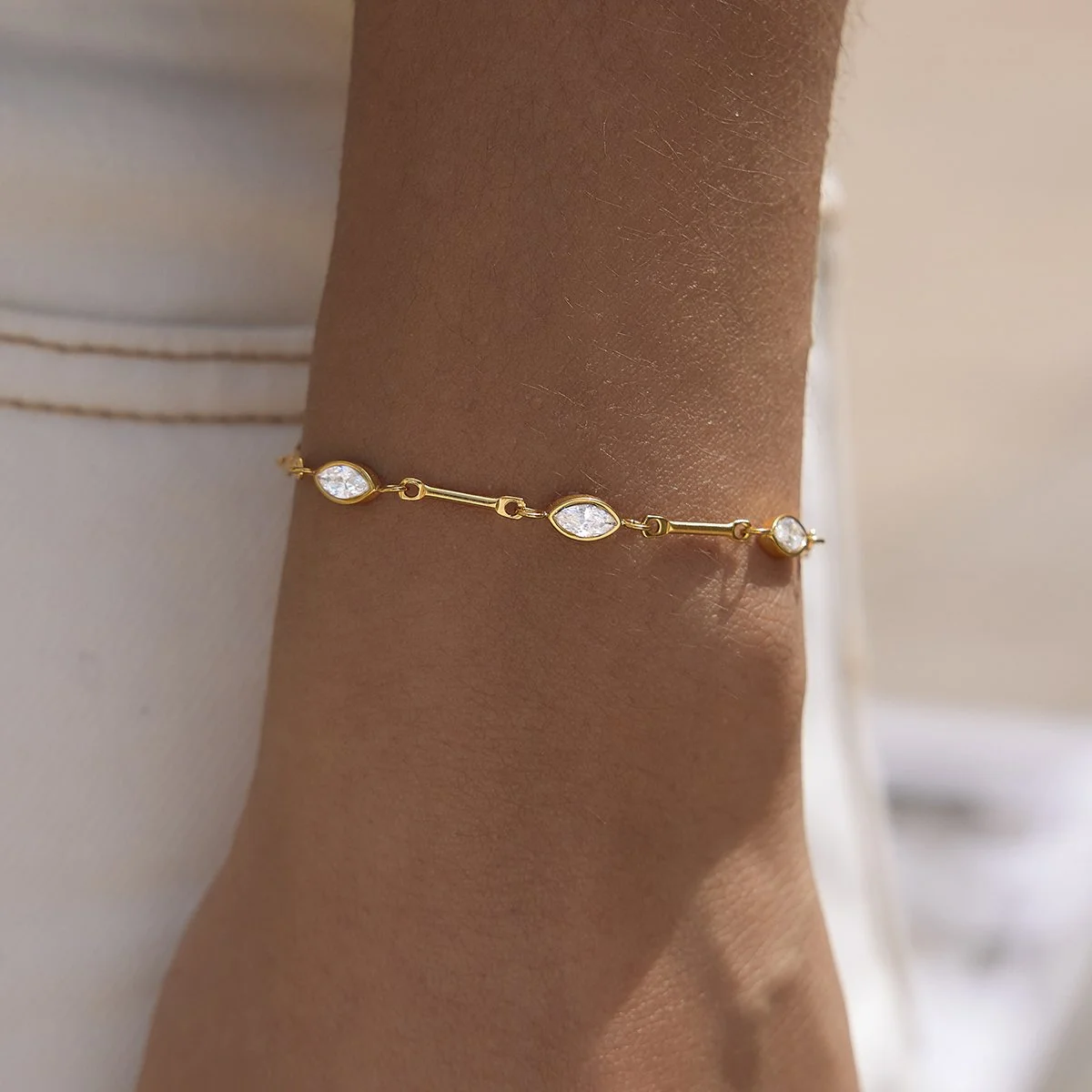 Brooke Tennis Bracelet