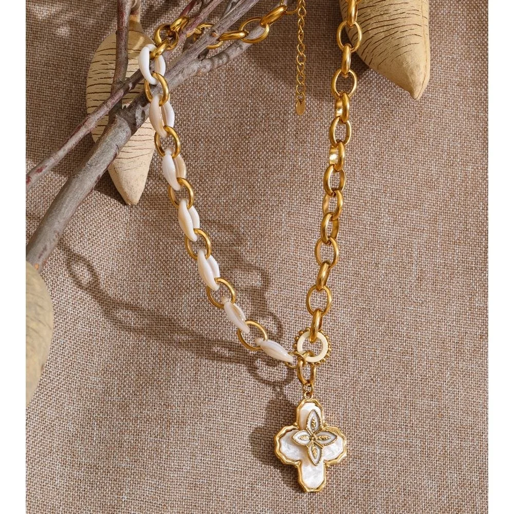 Natural Stone Pendant Necklace