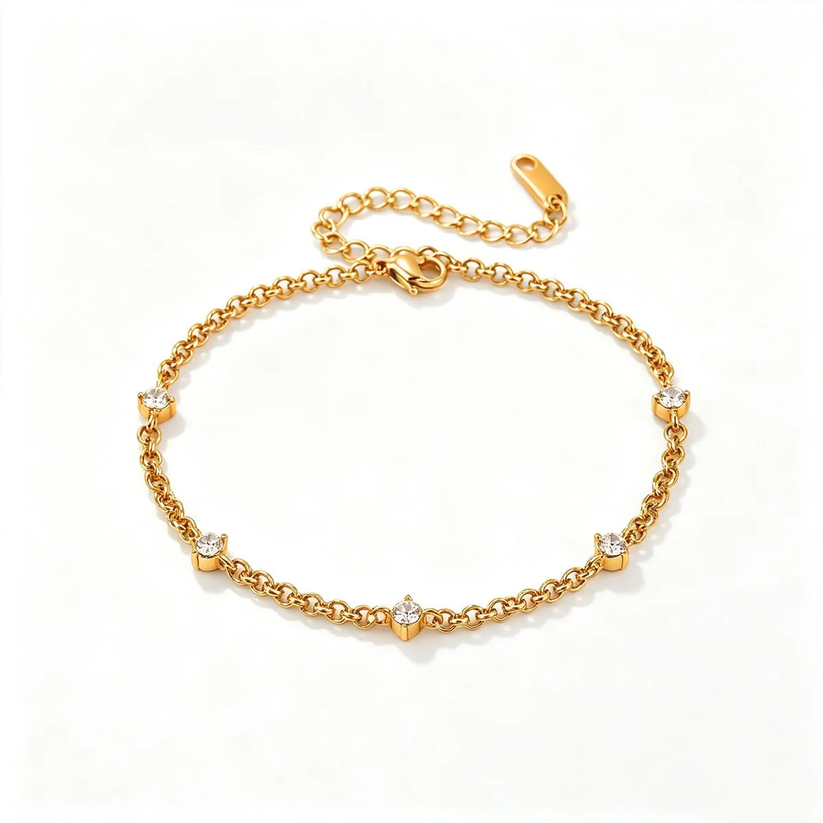 Kali Diamond Chain Bracelet