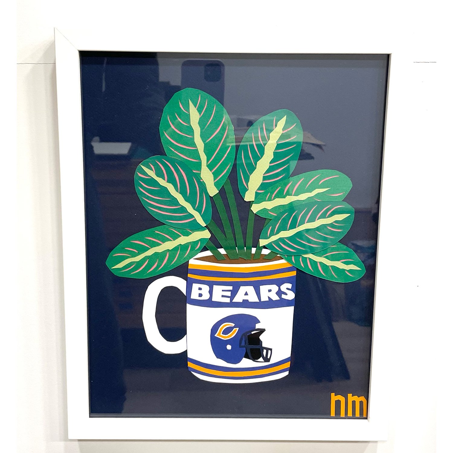 Original Papercut Bears Prayer Plant 11x14