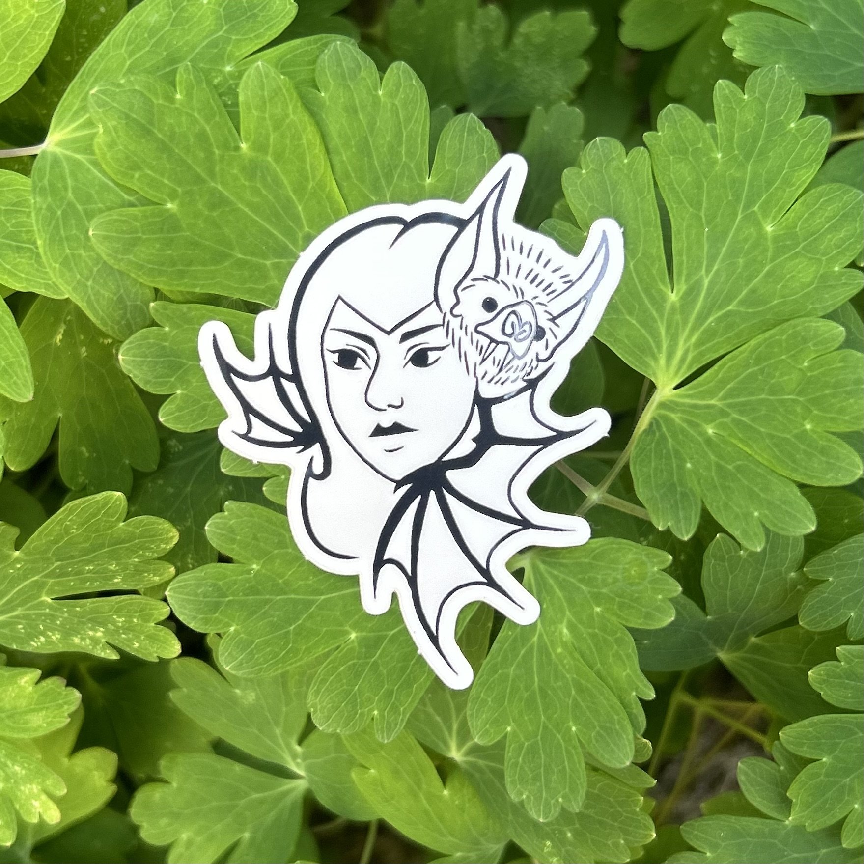 Bat Wings Sticker
