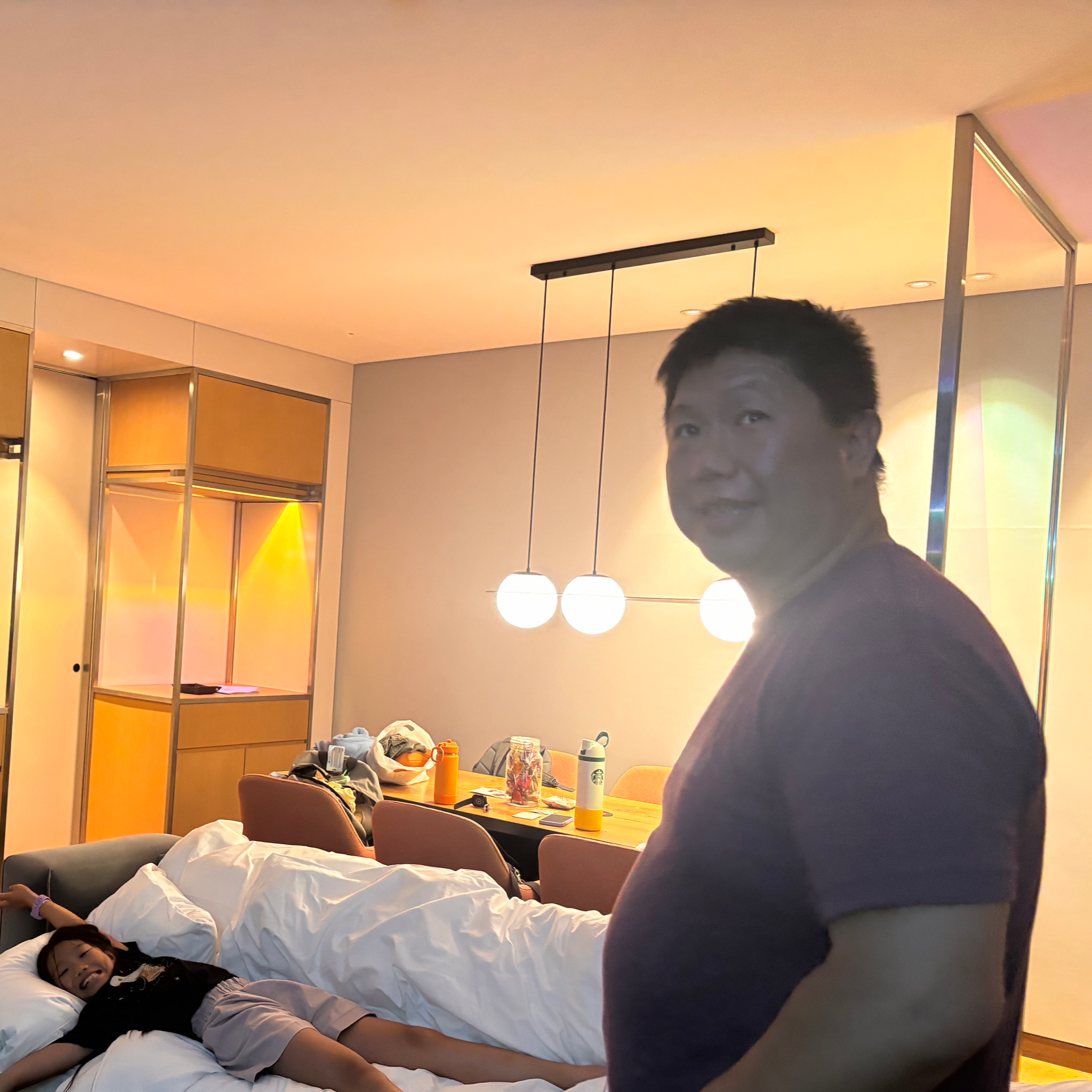 Hotel room upgrade!