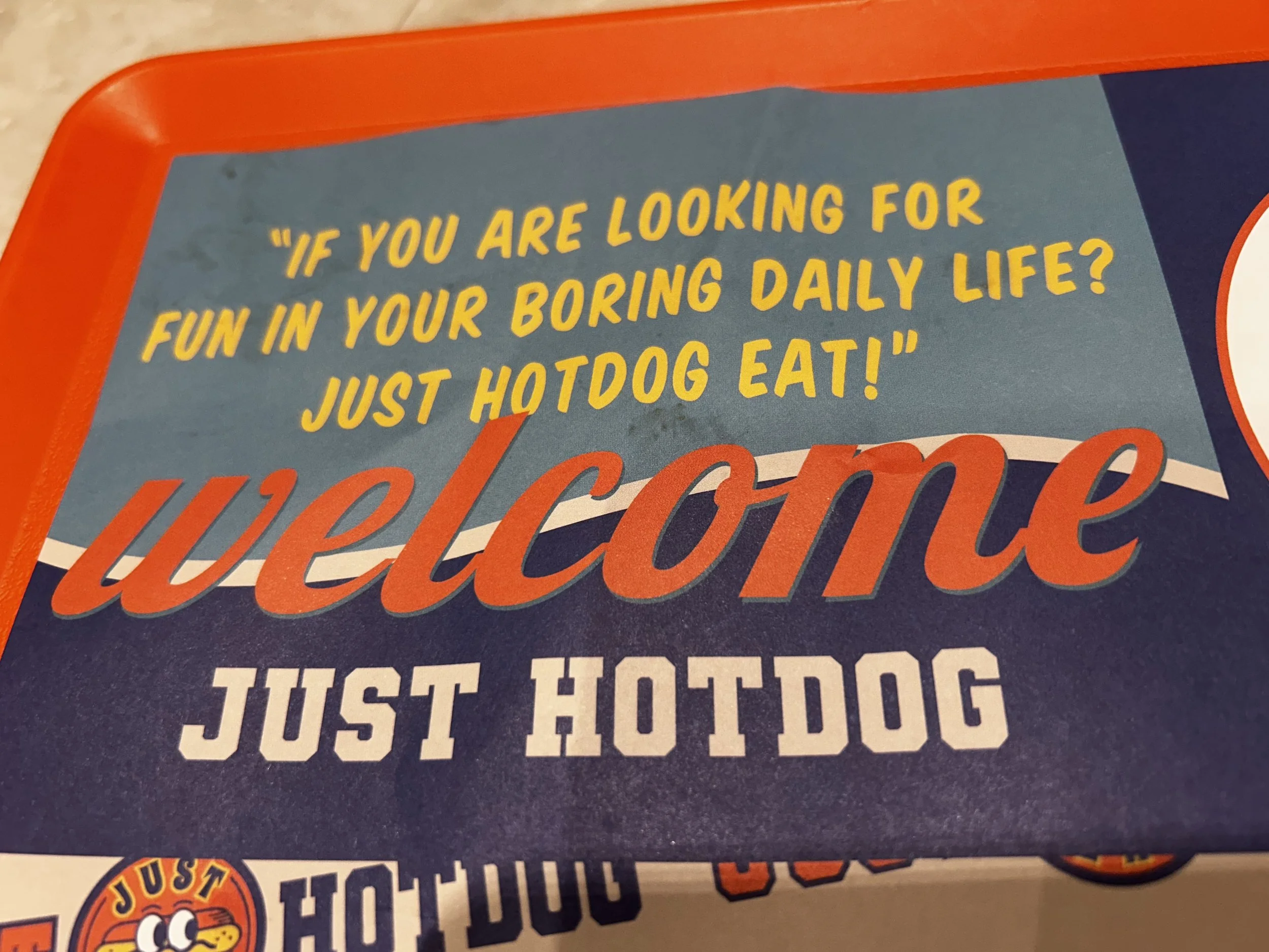 Just Hotdog Eat!