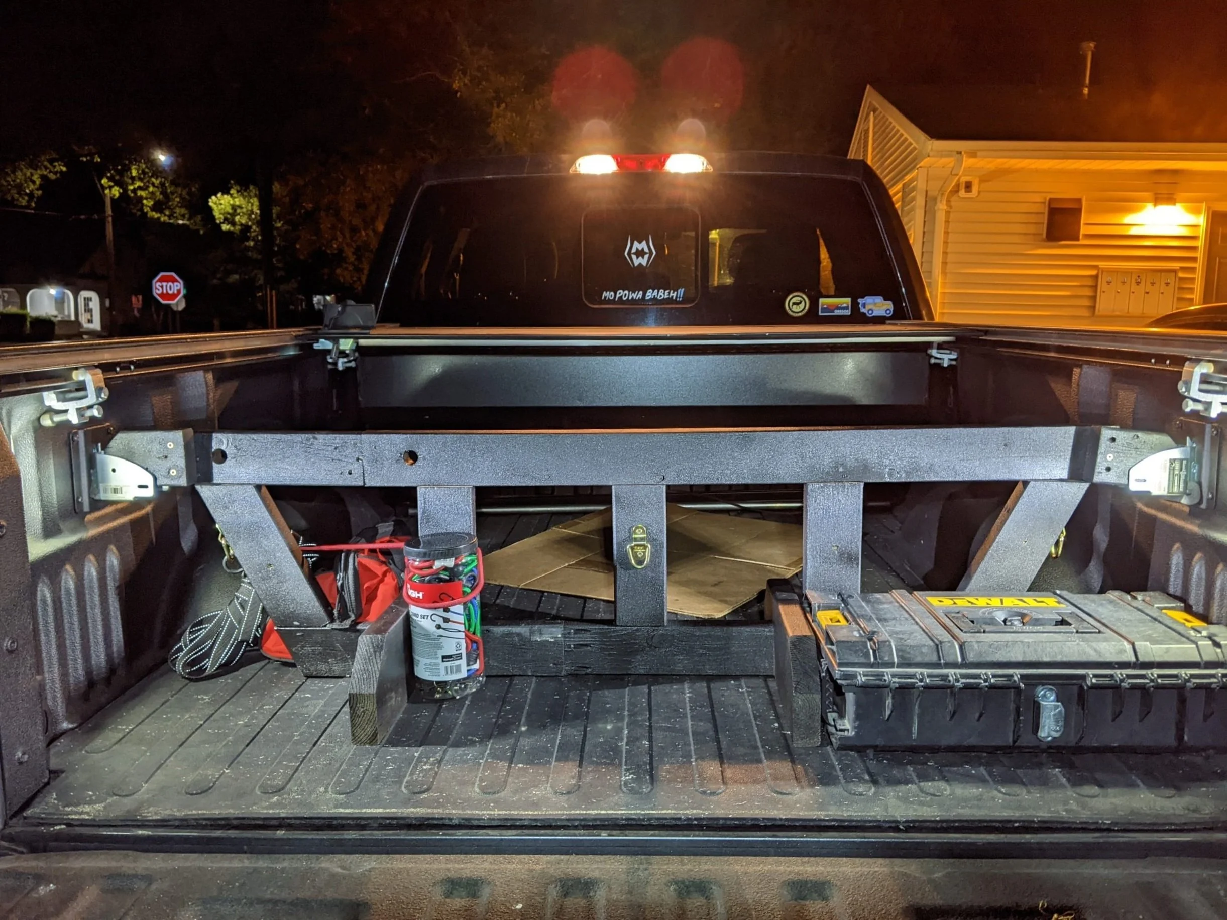 How to build a removable F150 Bed Divider