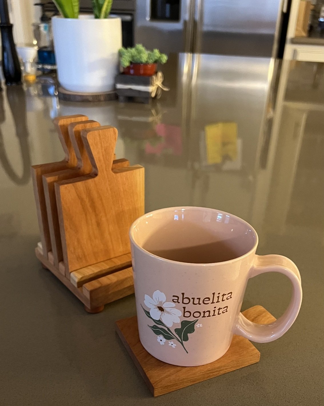 Coaster with Handle