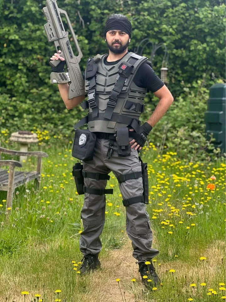 Rich Goss Starship Troopers Mobile Infantry Armour.jpeg