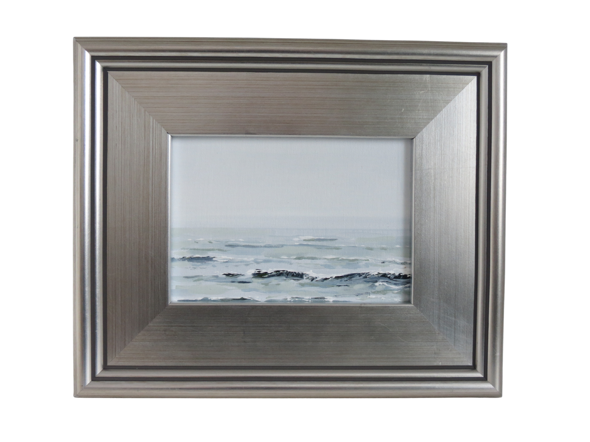 "Silver Seascape III"