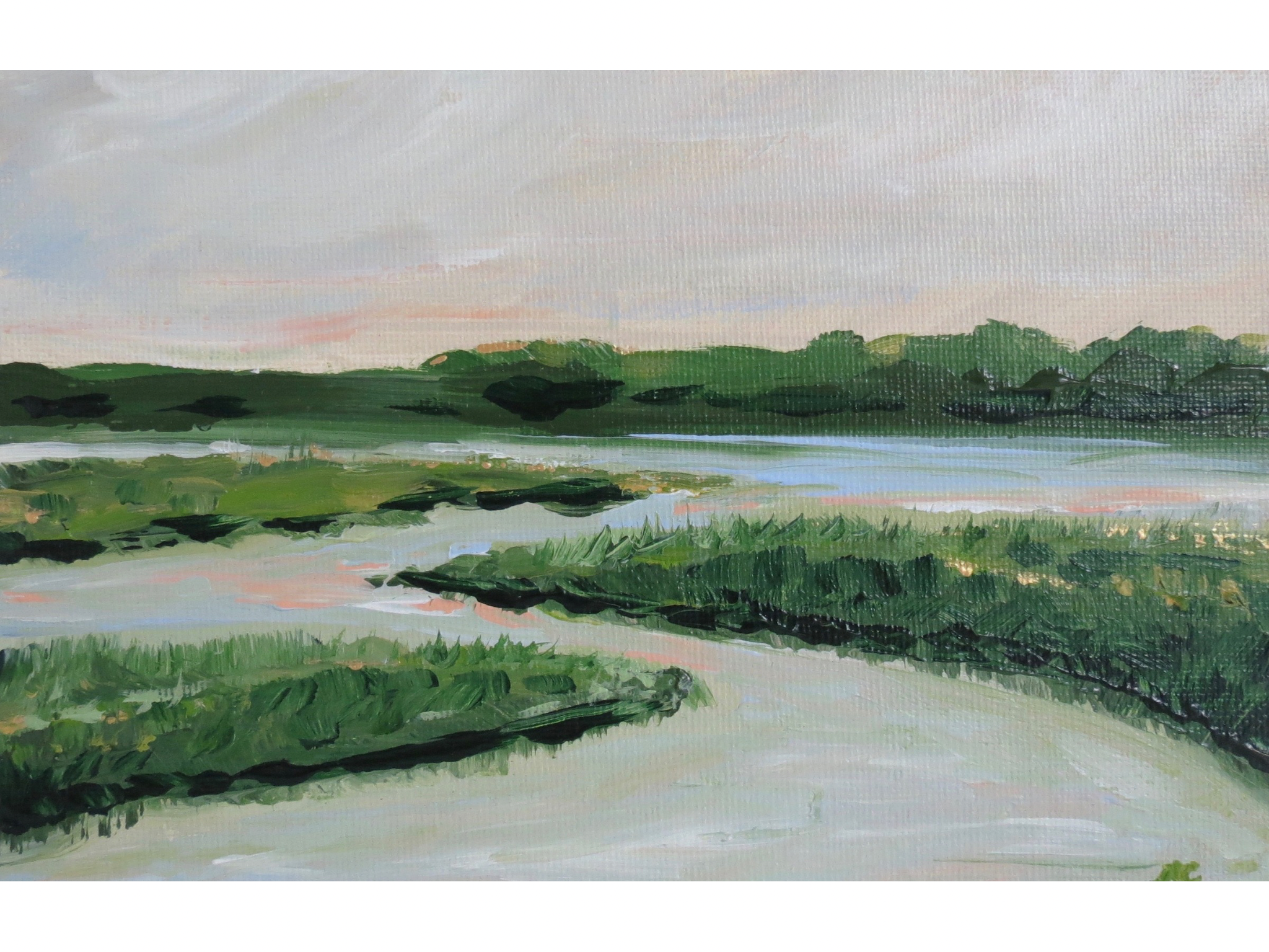 "Sea Salt Marsh II" Print