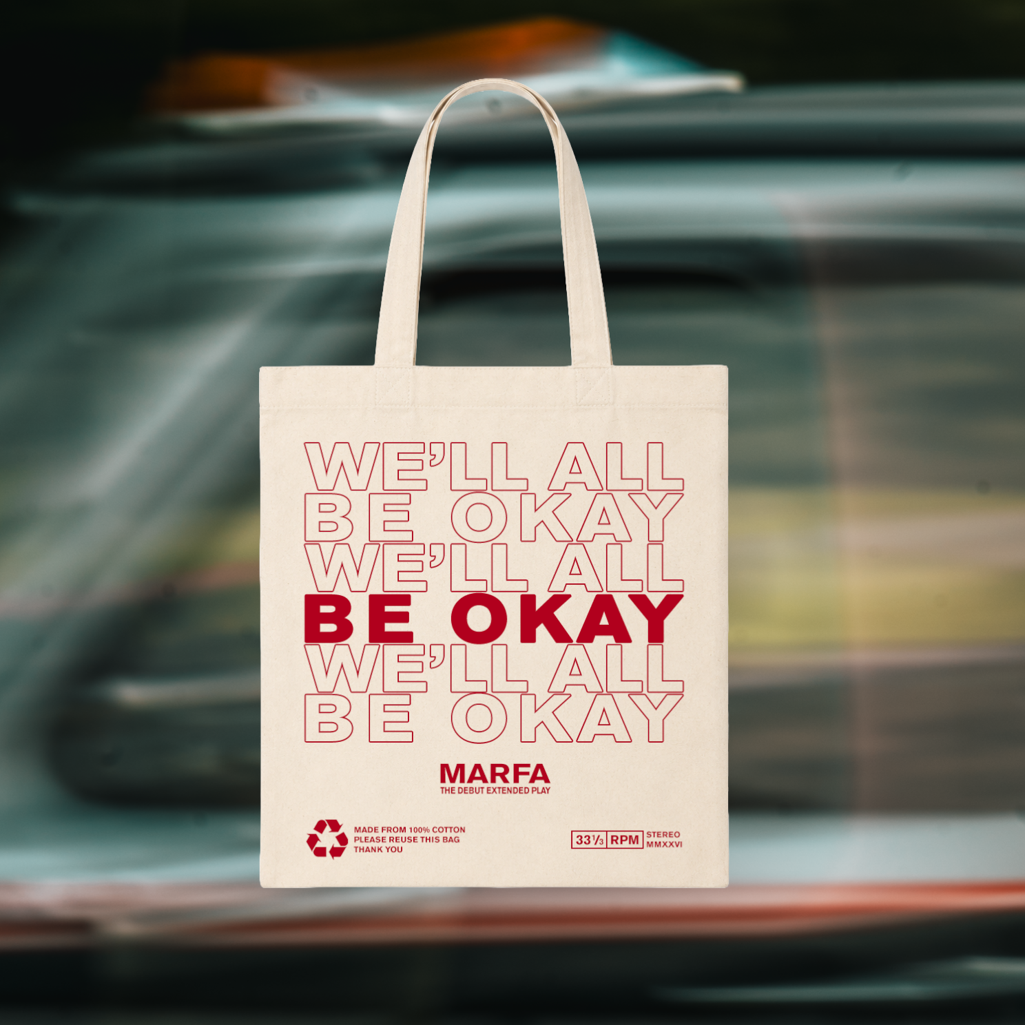 We'll All Be Okay Tote Bag (PREORDER)