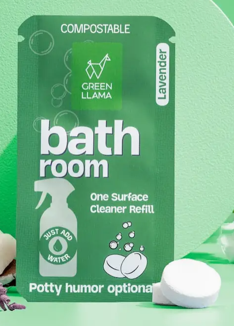 Green Llama Bathroom Cleaning Tablets