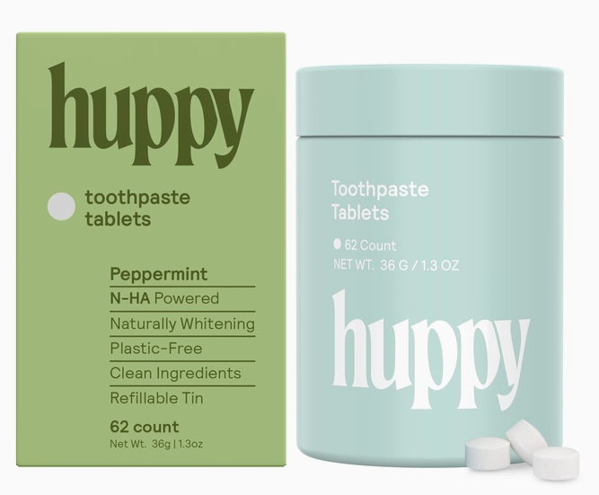 Fluoride-Free Toothpaste Tablets Peppermint