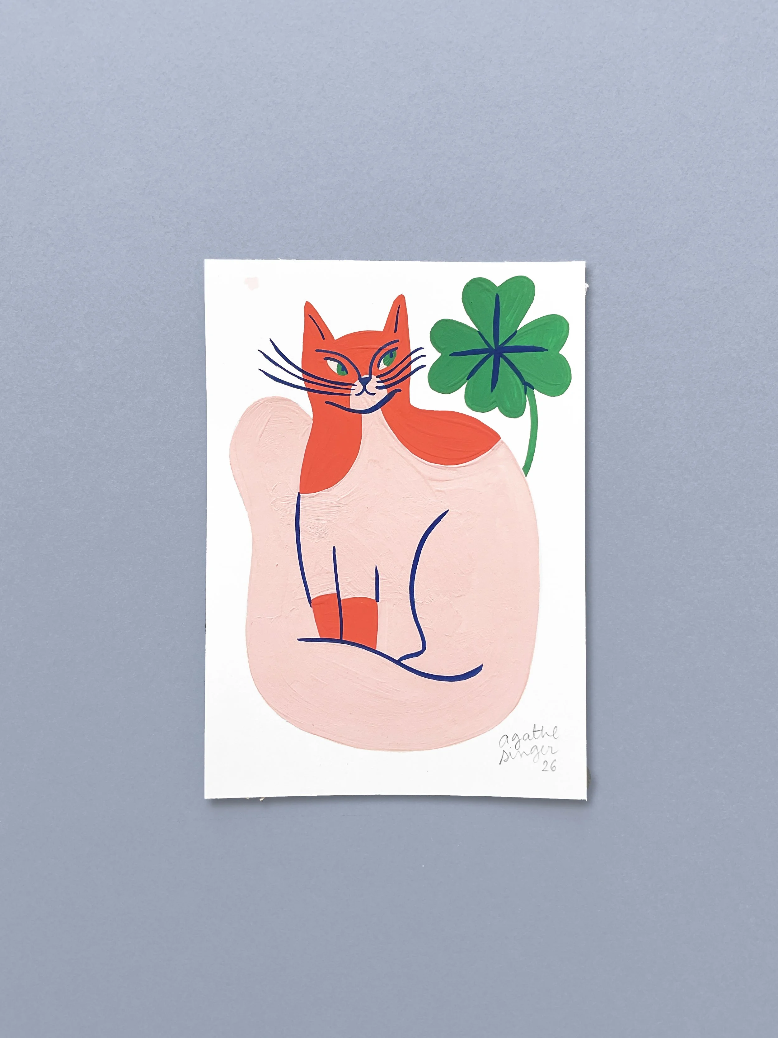 Mini cat Luck bicolore