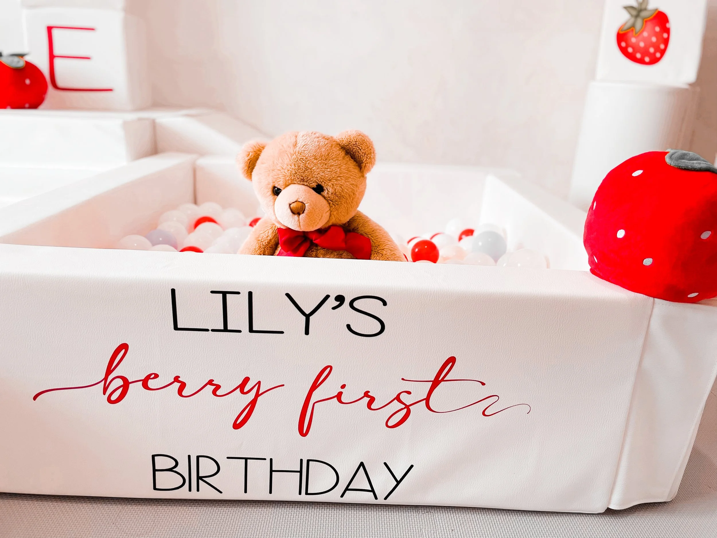 A Stylish First Birthday Celebration with Our Teddy Bear-Themed Soft Play Hire in Woodbridge, Suffolk