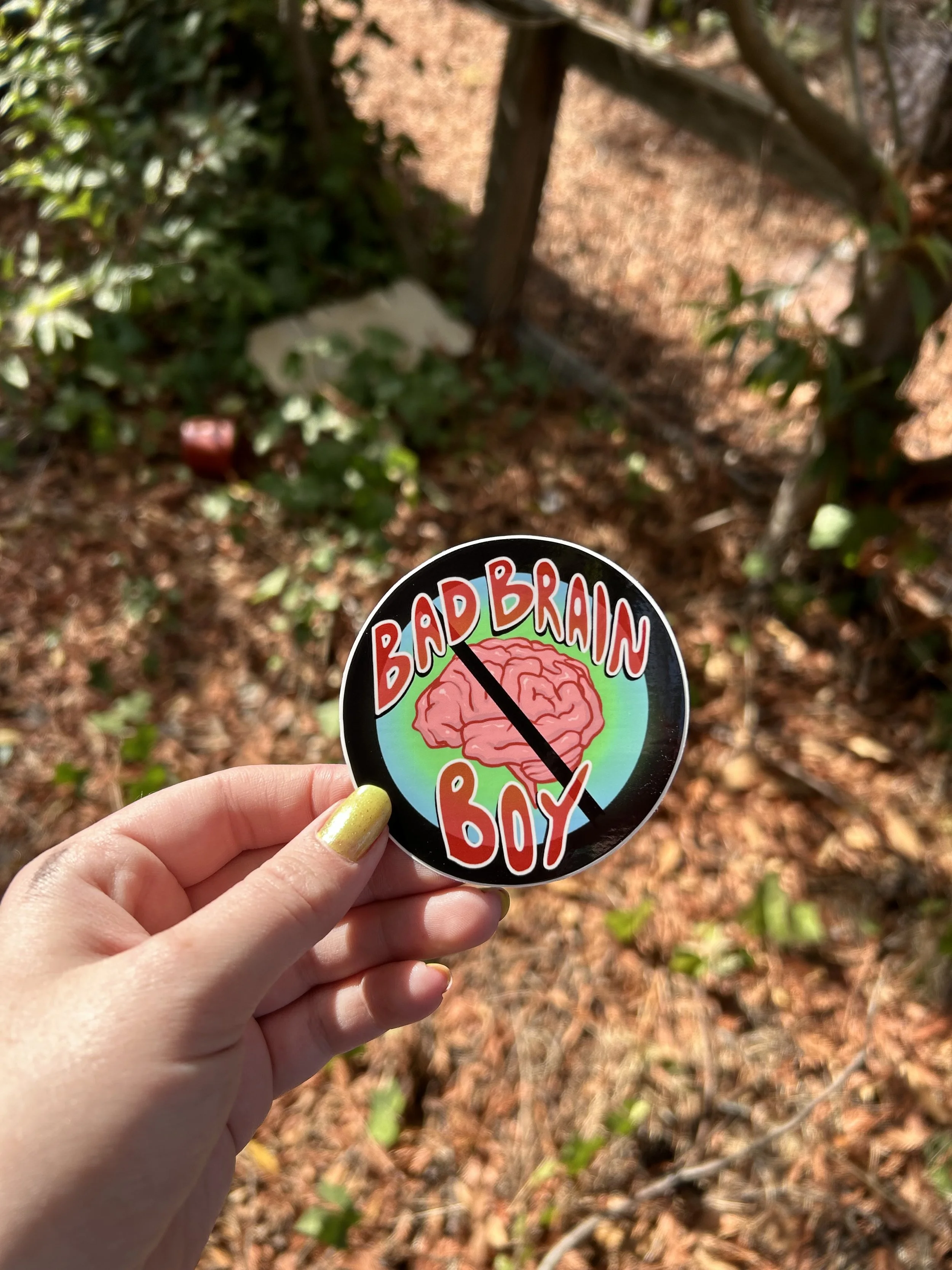 Bad Brain Boy sticker