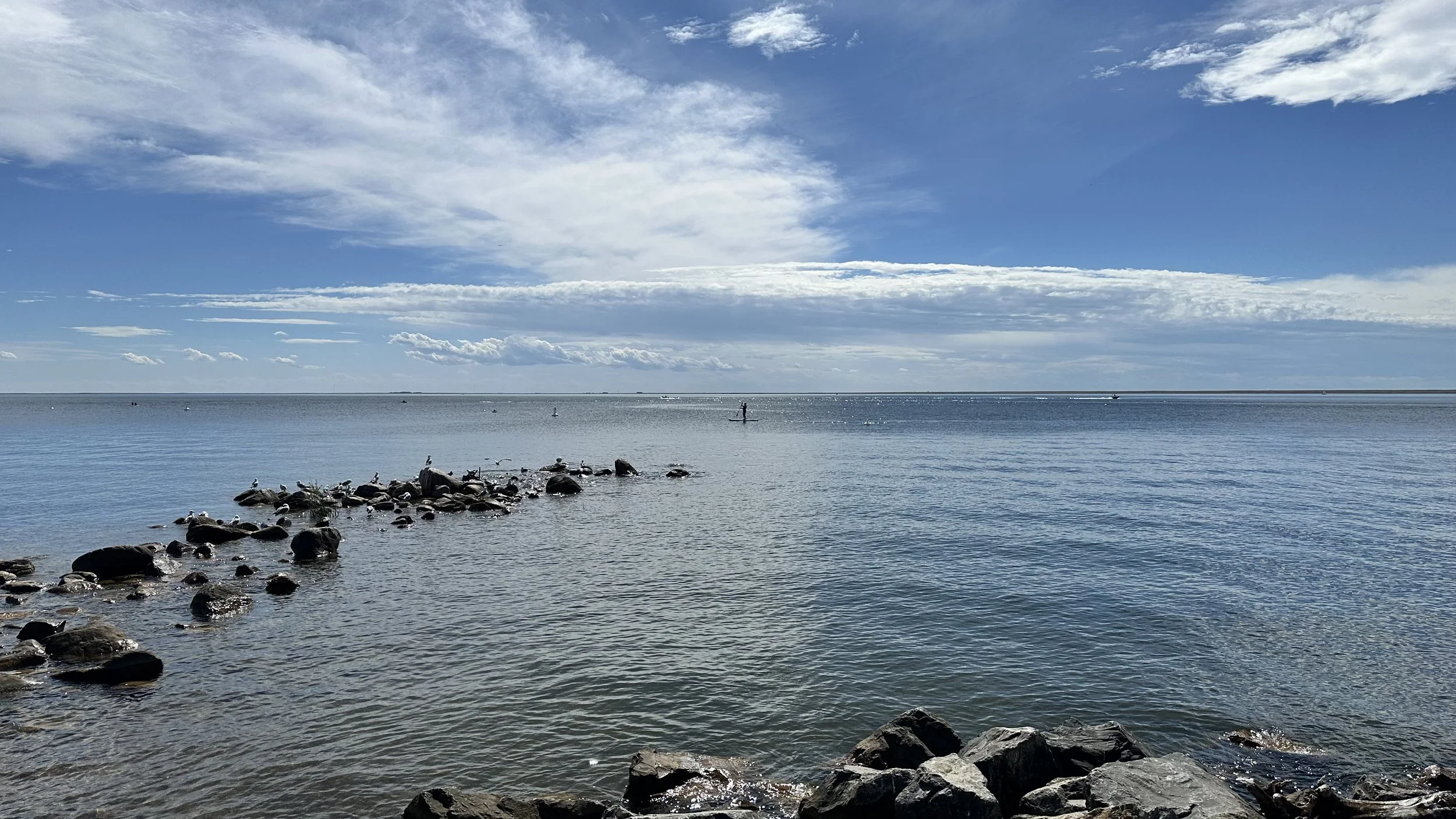 August 10: Beach day on an Kinbrook Island