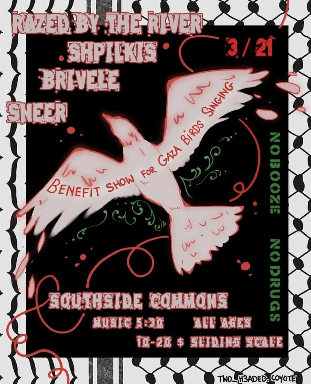 Benefit Show for Gaza Birds Singing
