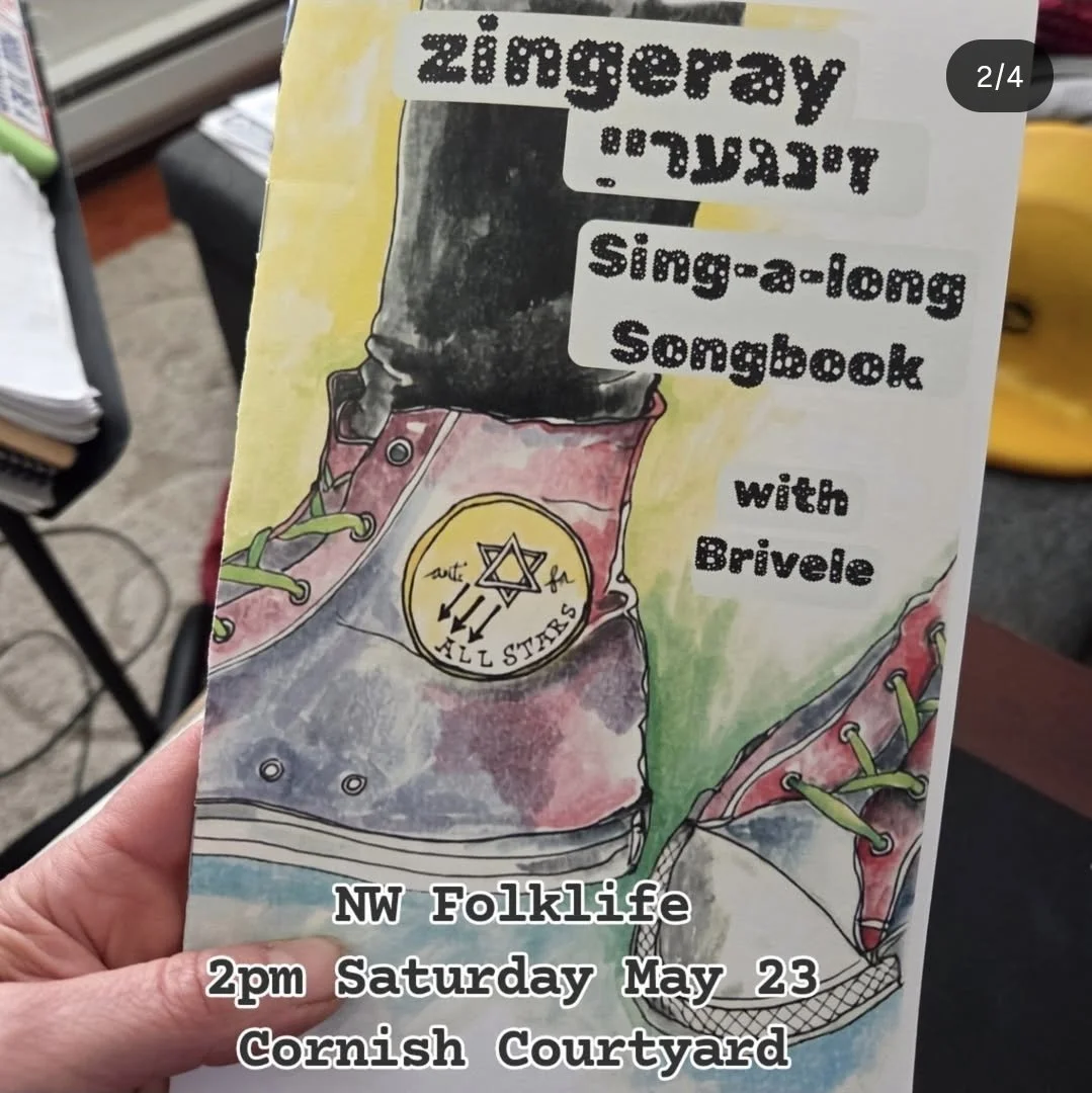NW Folklife Festival: Antifascist Yiddish Sing-along with Brivele