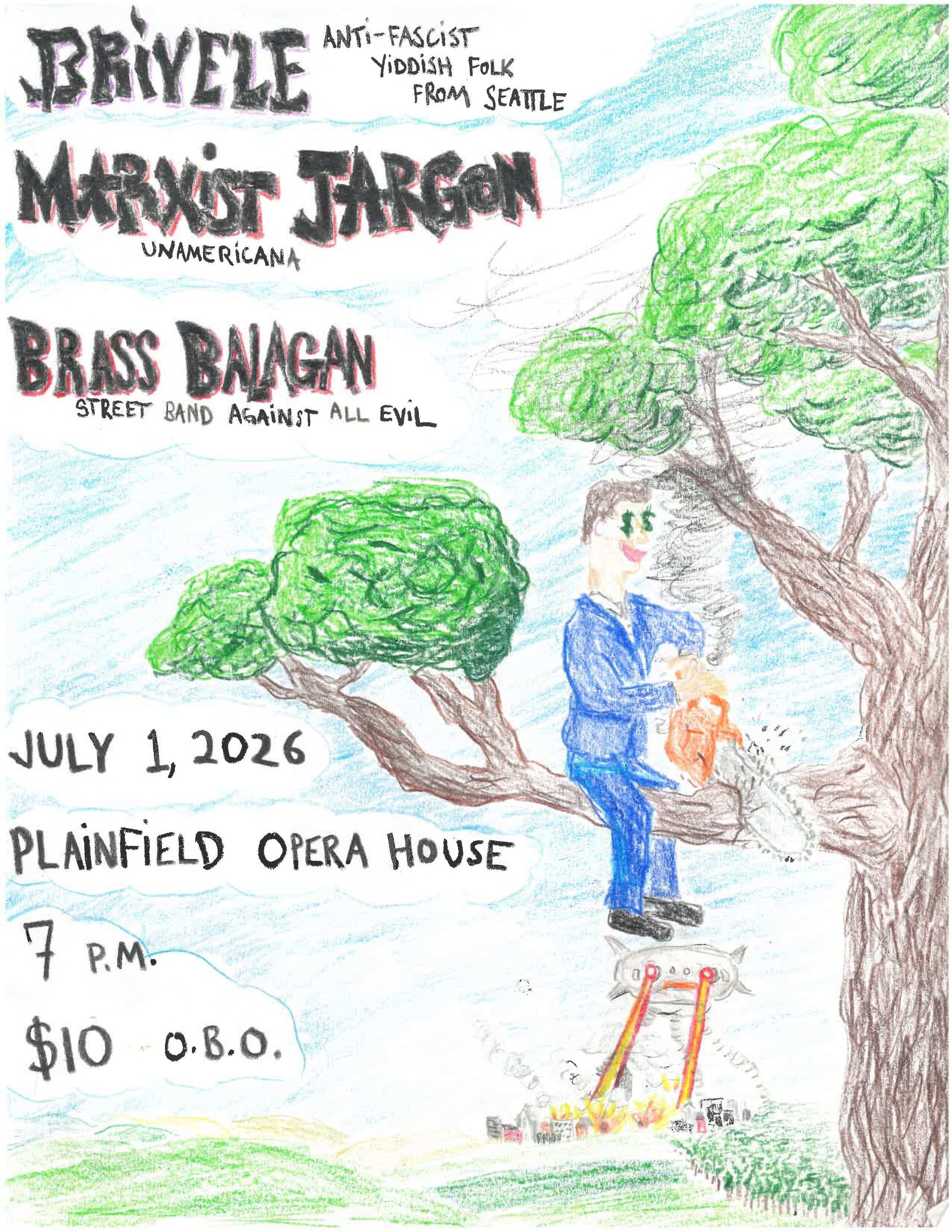 Plainfield, VT: Brivele with Marxist Jargon