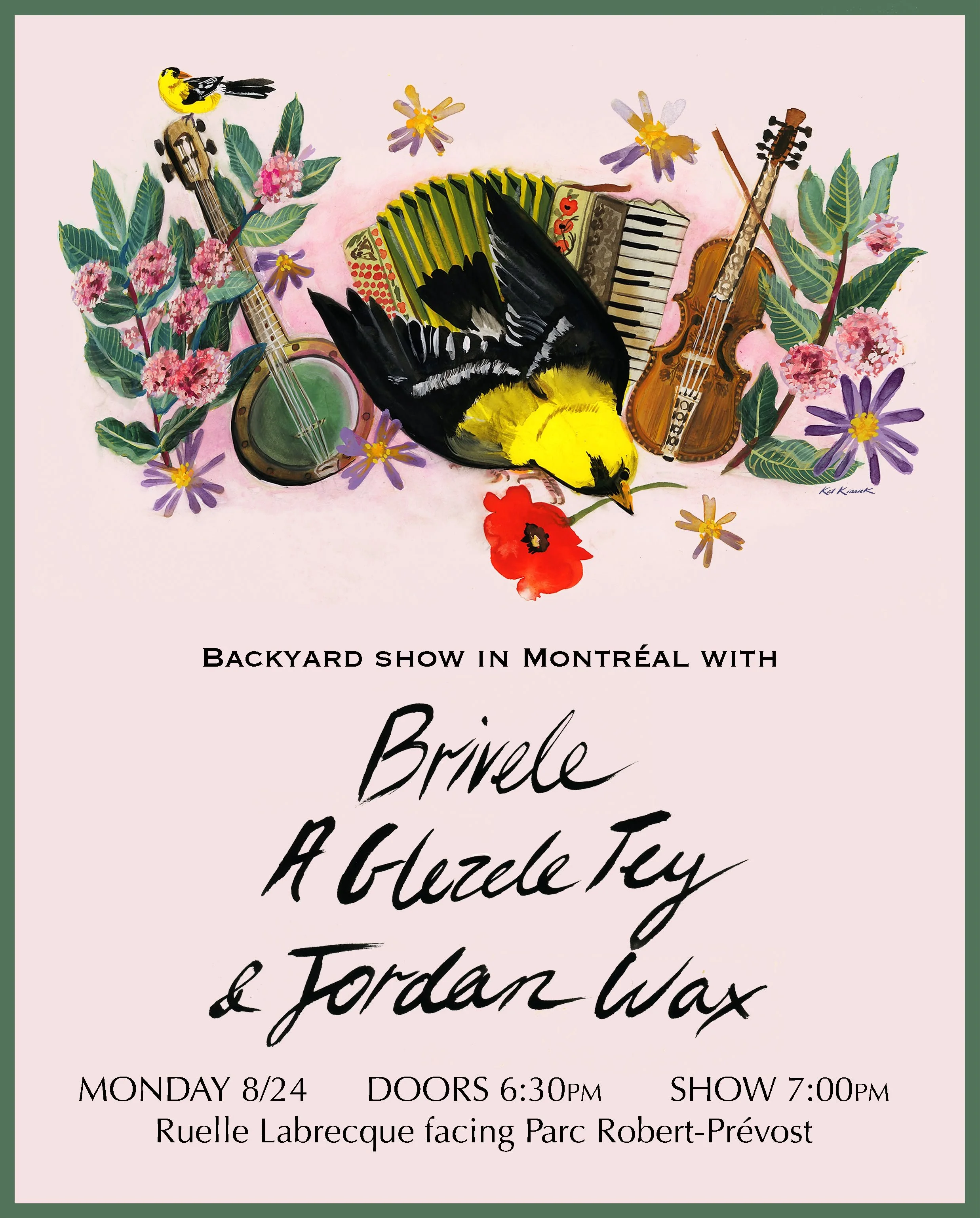 Montreál: Brivele with A Gleyzele Tey & Jordan Wax