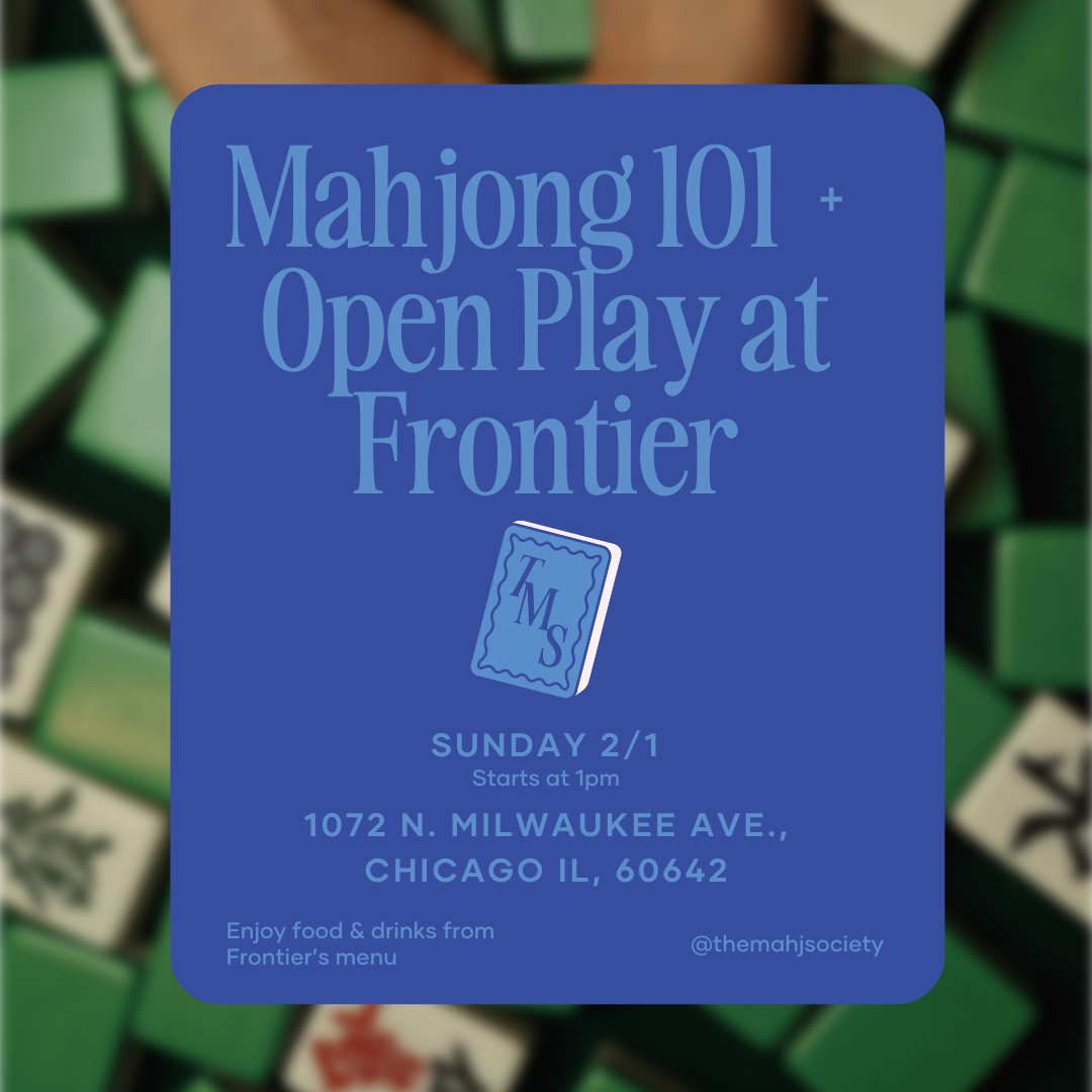 Mahjong 101 + Open Play at Frontier