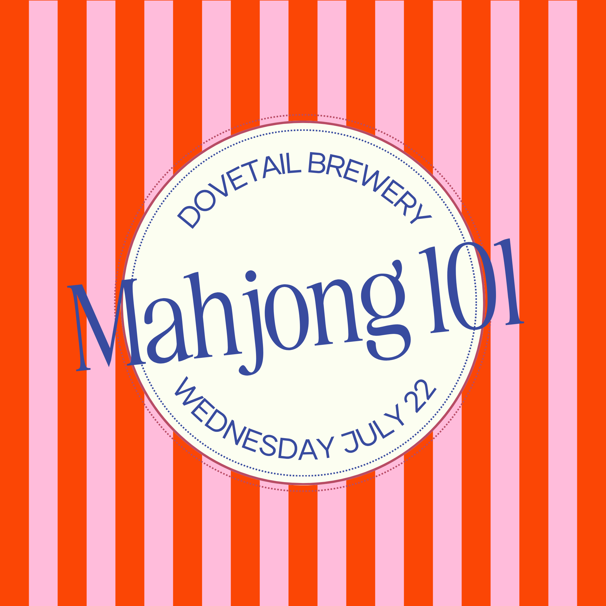 Mahjong 101 at Dovetail Brewery