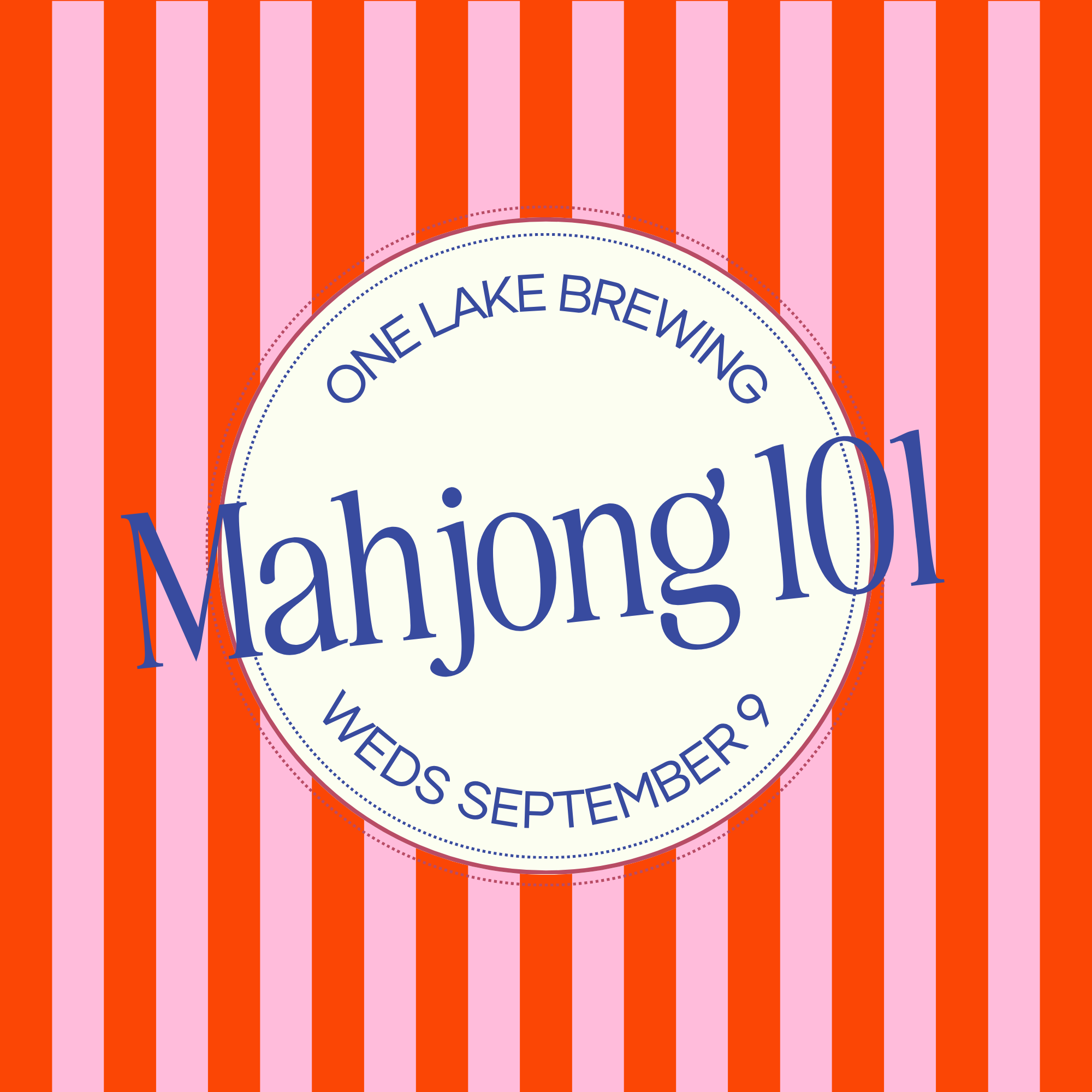 Mahjong 101 at One Lake Brewing