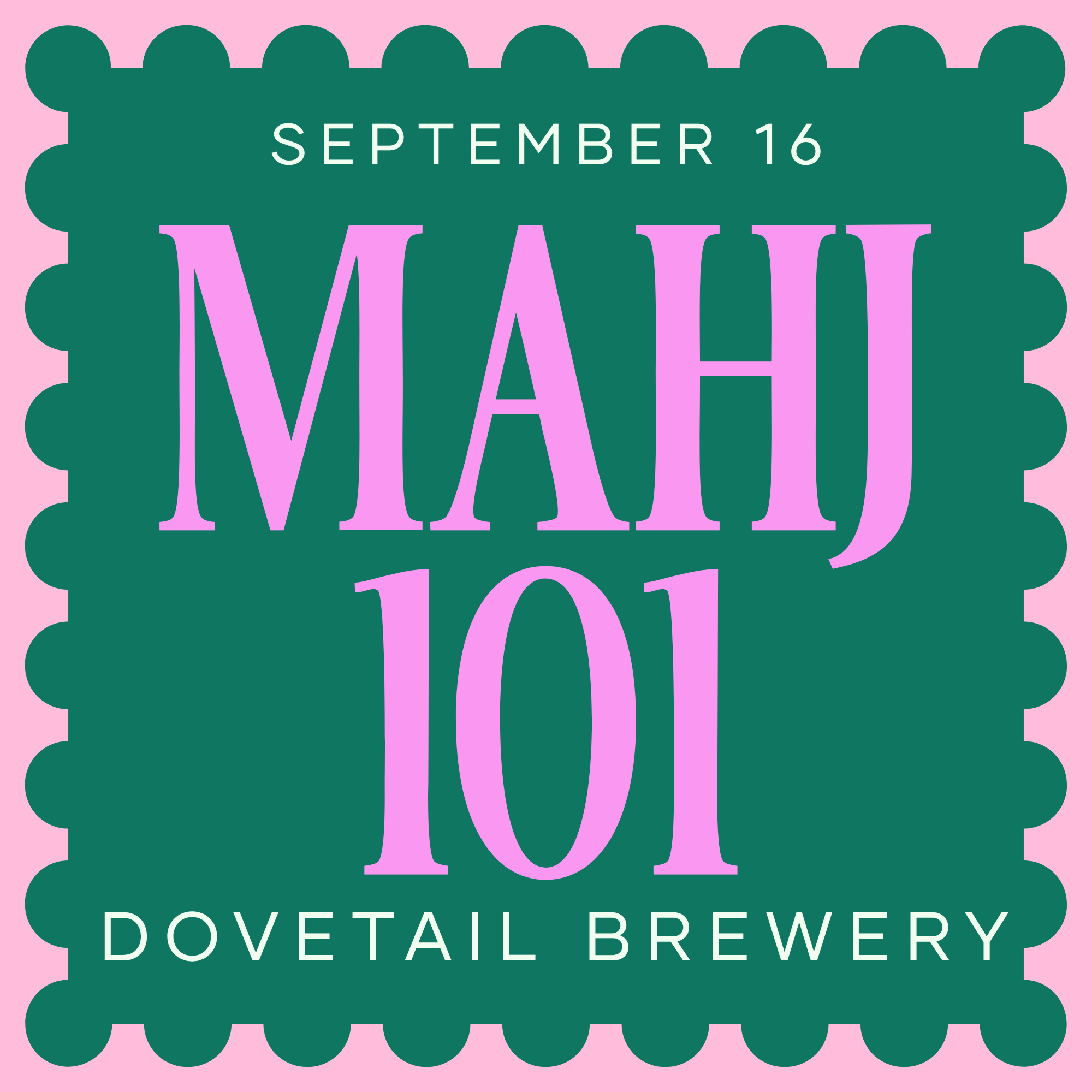 Mahjong 101 at Dovetail Brewery