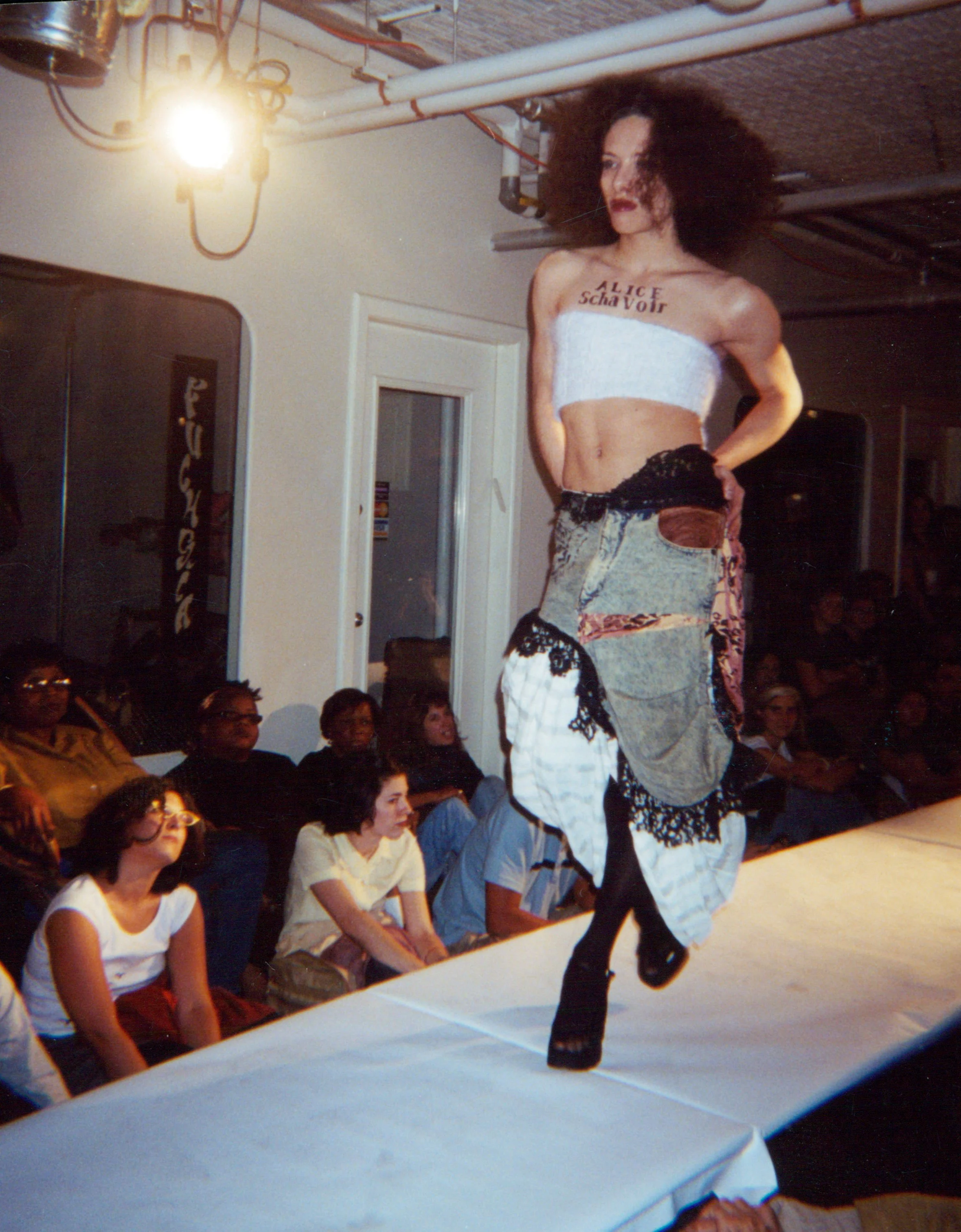 Runway for Schavoir Faire - Brooklyn NYC 2001