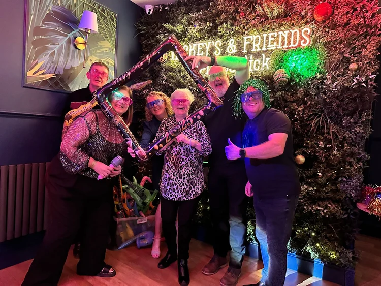 Sports bar games at Hickey's & Friends in Barnoldswick