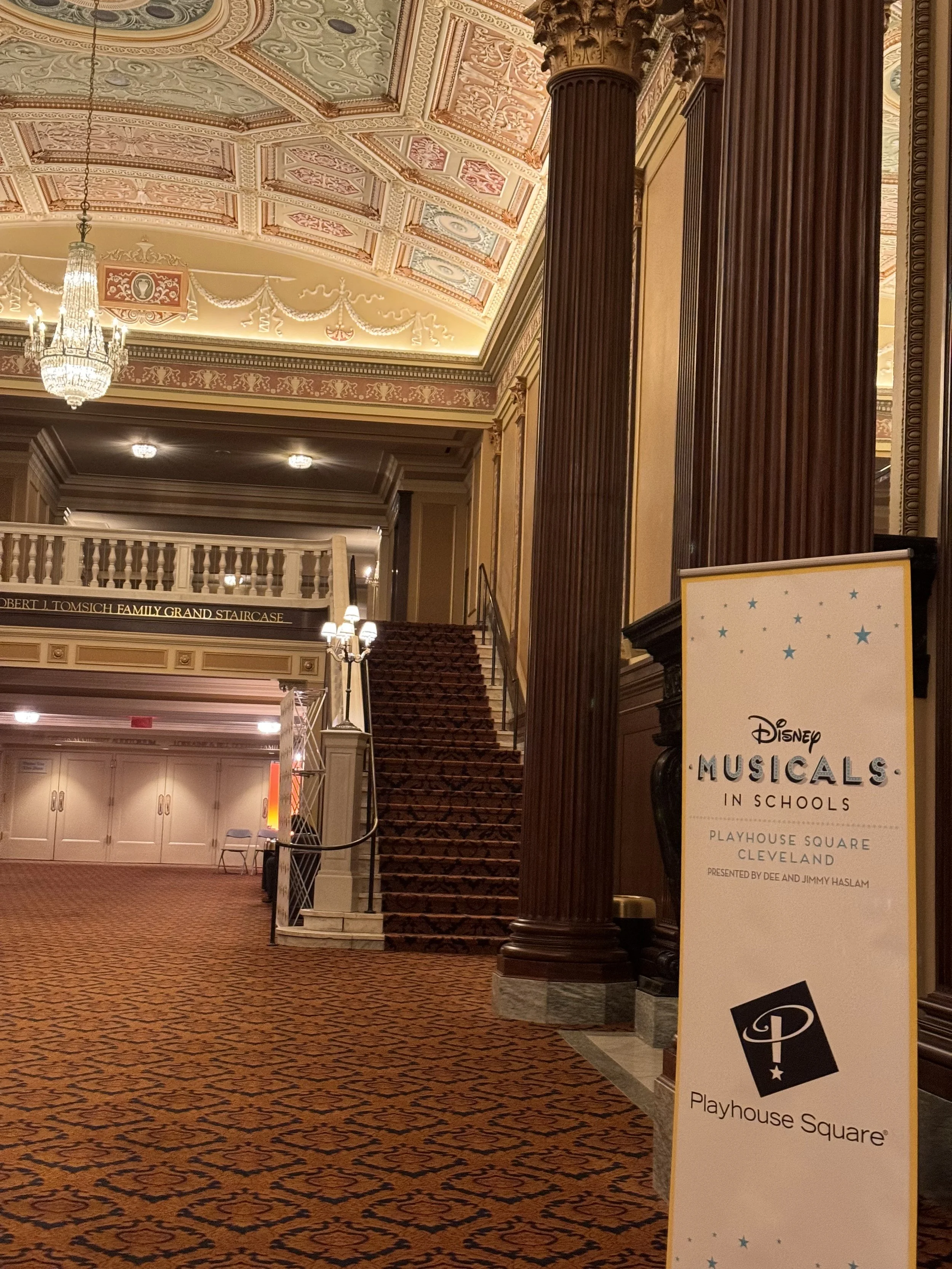 A part of my job as an intern was working on Disney Musicals in Schools.