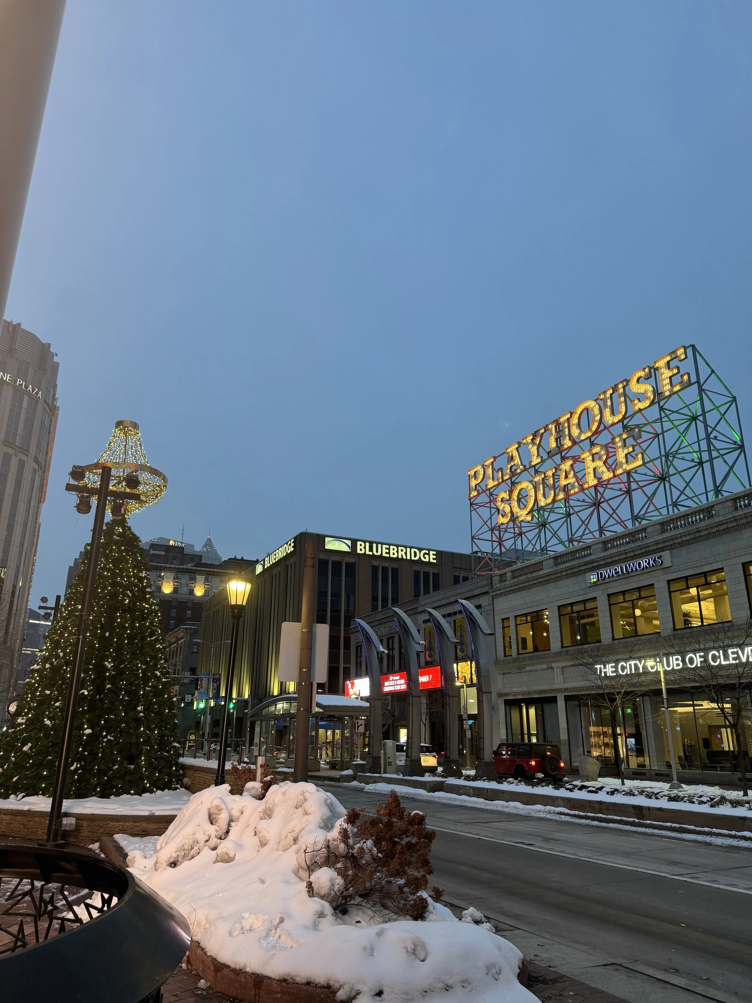 I have had the honor of working multiple jobs in the theatrical heart of Cleveland, Ohio: Playhouse Square!