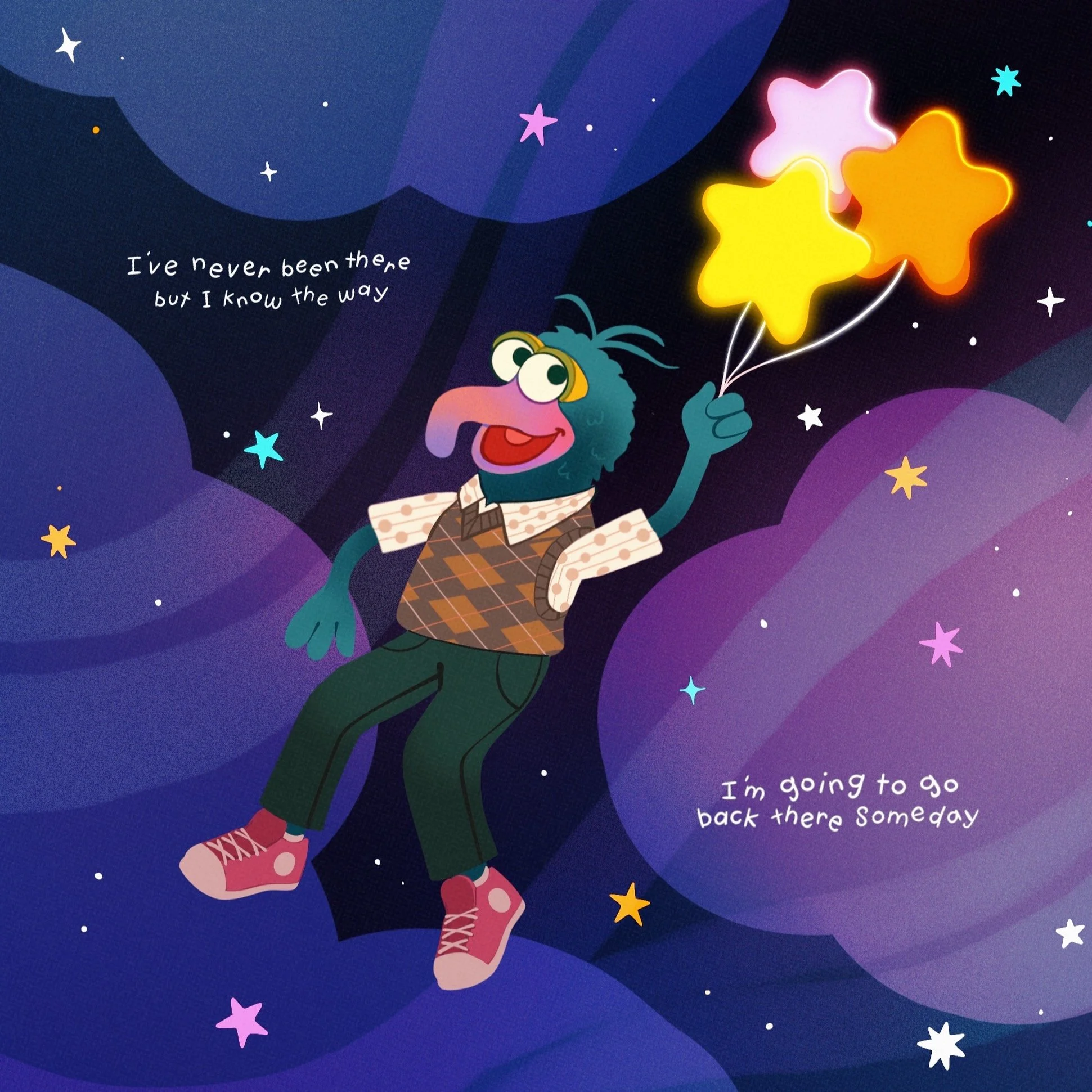 Gonzo Week (feat. on the Muppets official Instagram)