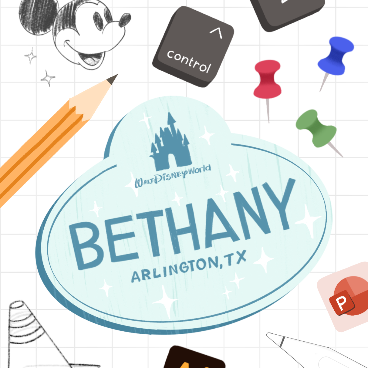 Disney Illustration and Design Work