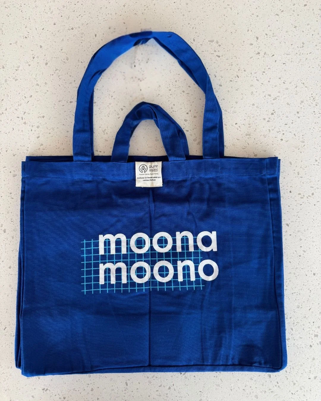 French Blue Market Bag