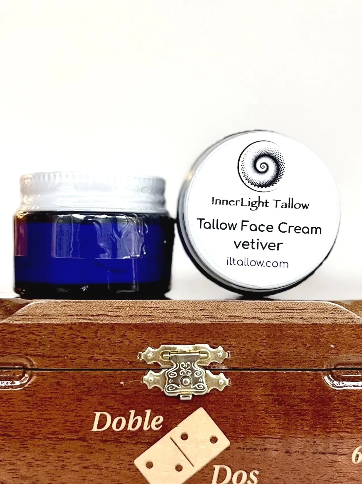 Tallow face cream - vetiver & bergamot