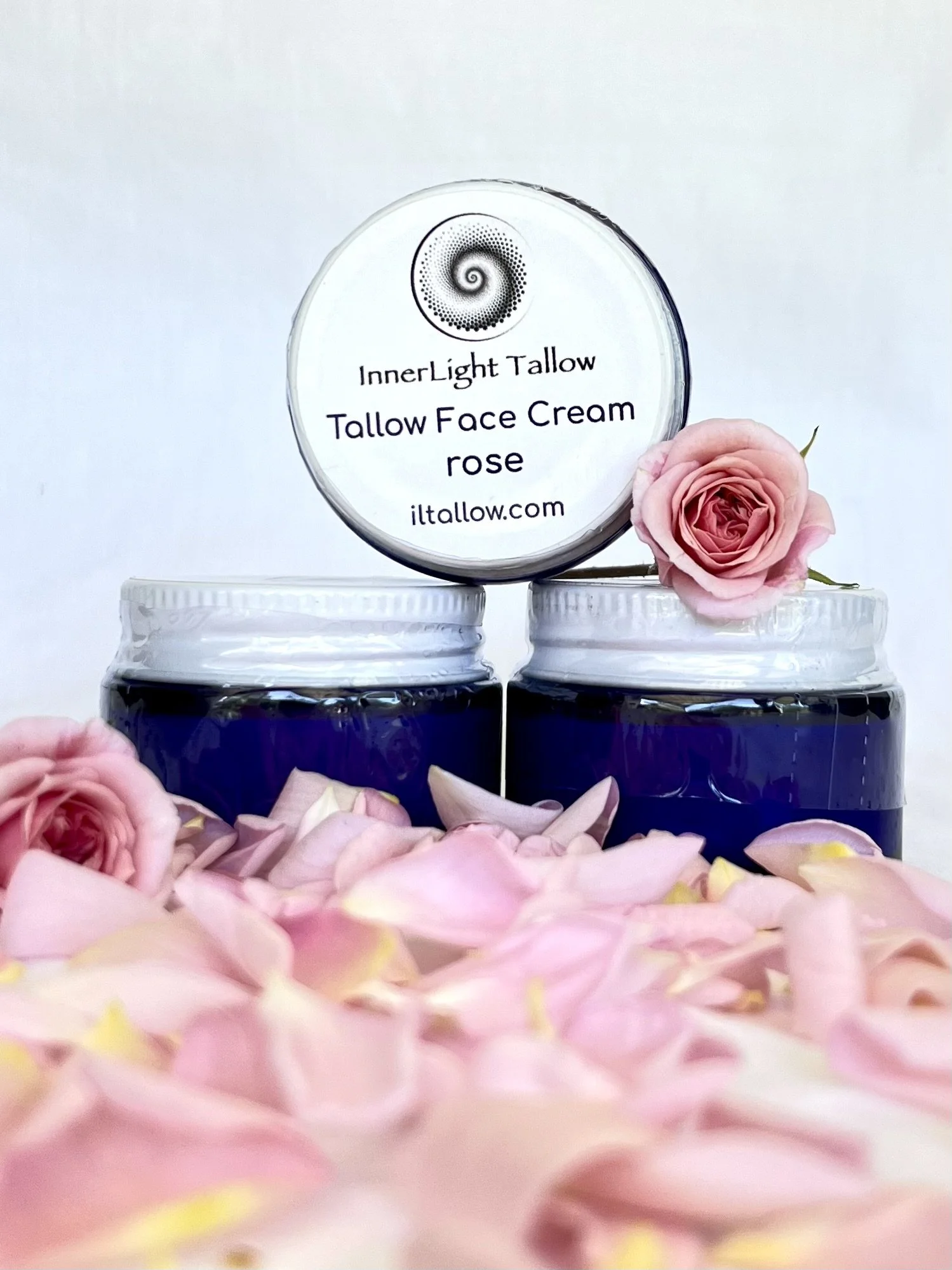 Tallow face cream- Rose