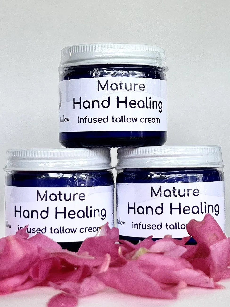Tallow mature hand healing - infused cream