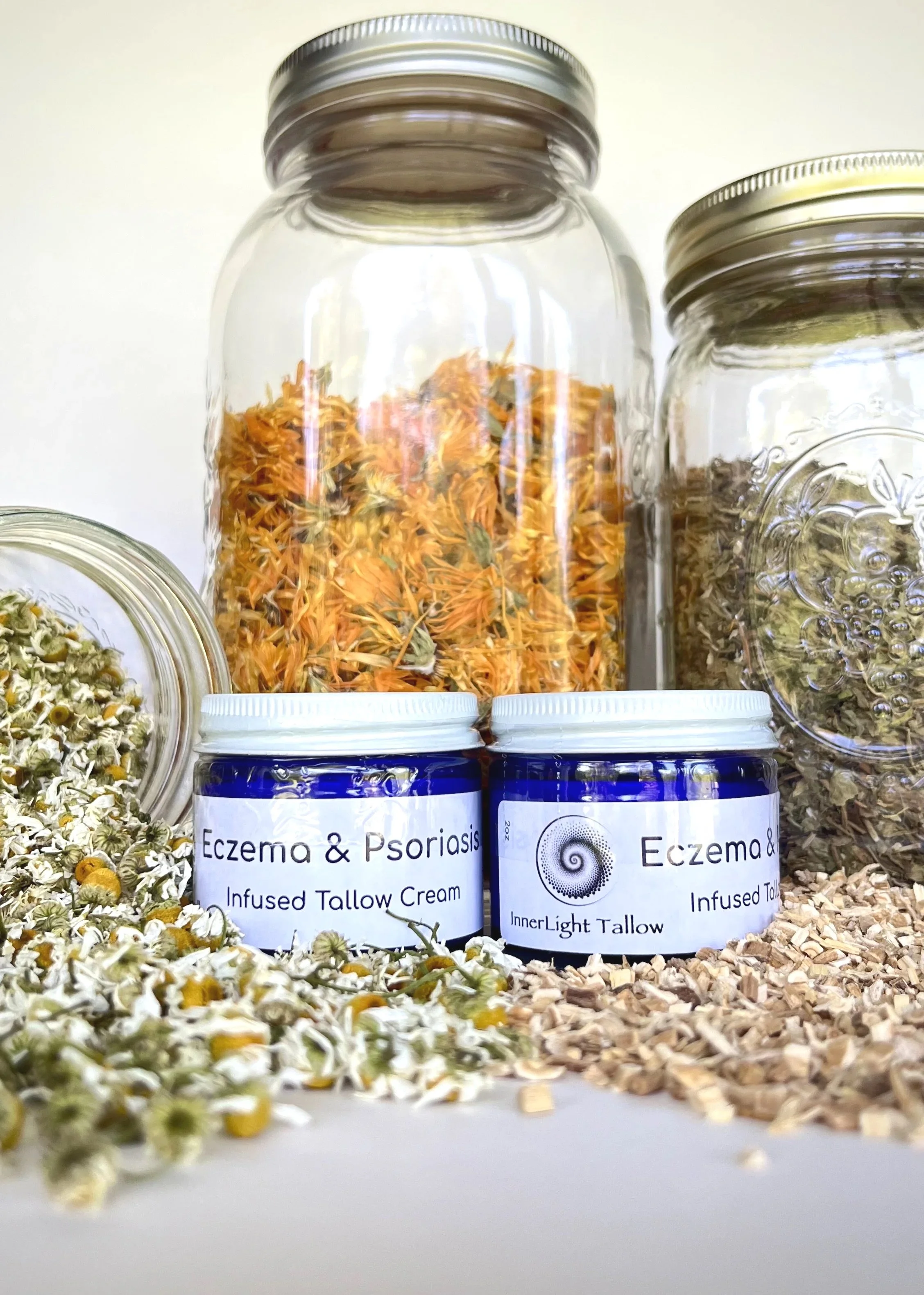 tallow eczema & psoriasis Infused cream