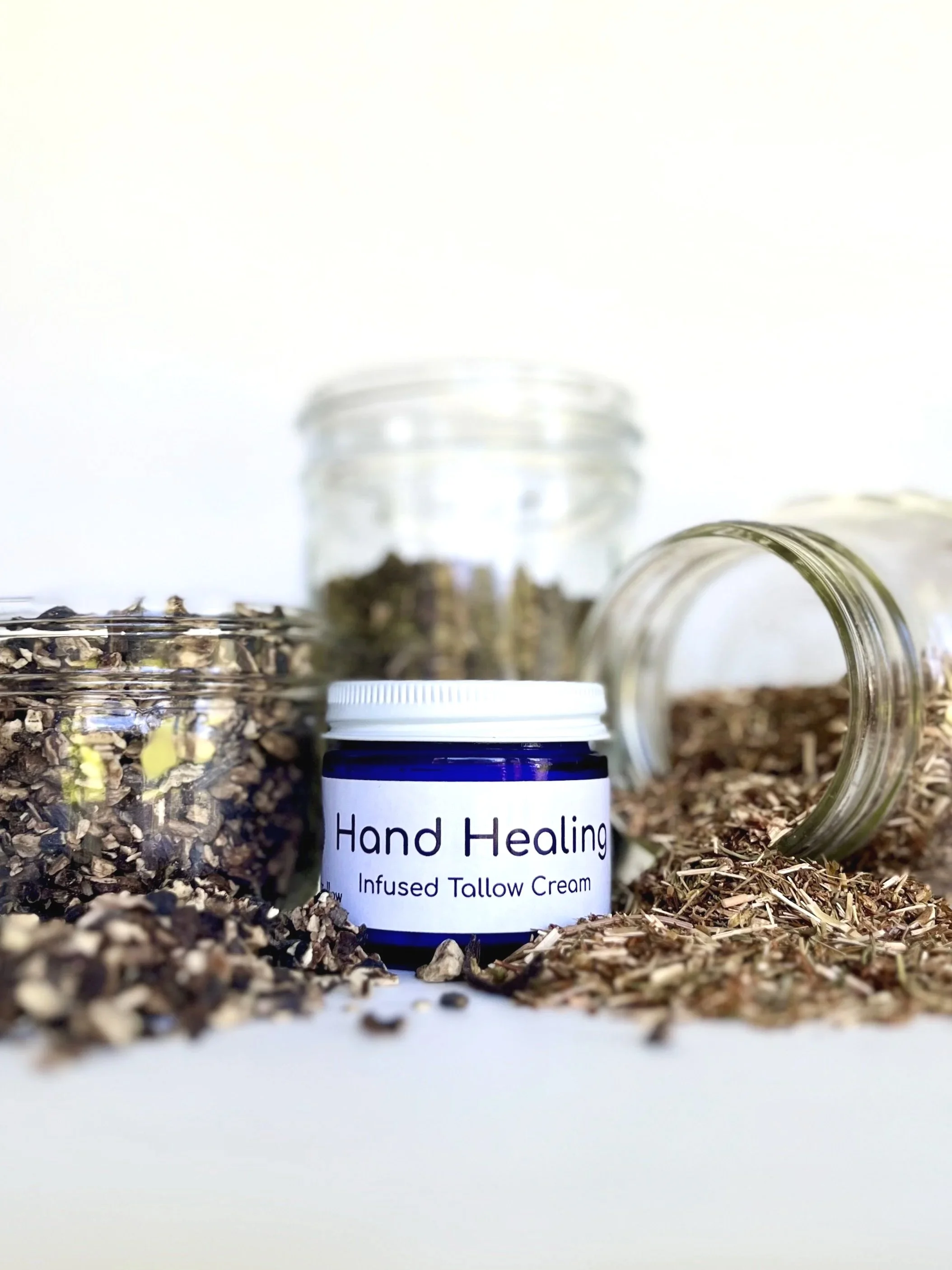 Tallow hand Healing - infused cream