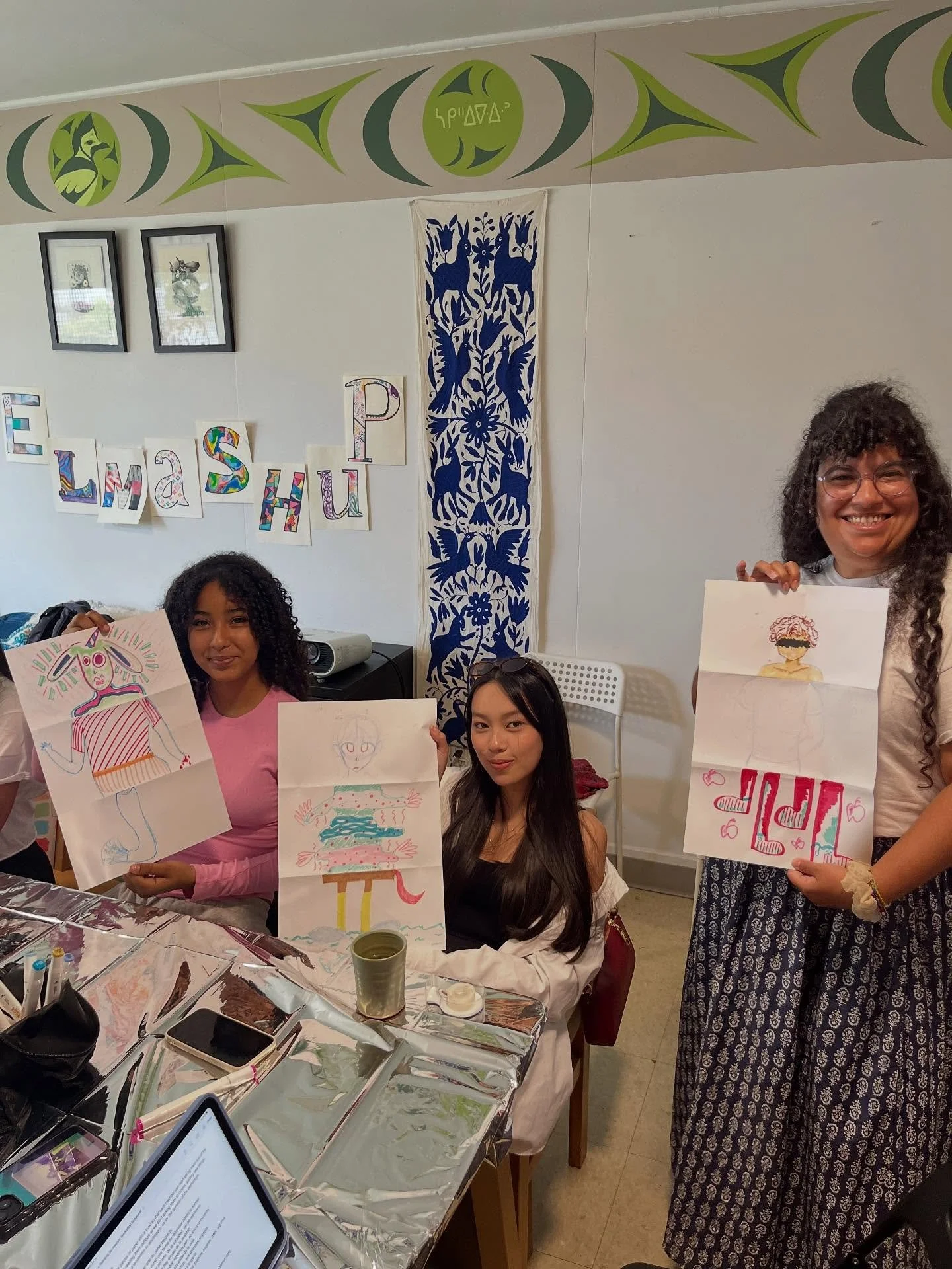 SUMMER🌞 at Clinton Park Fieldhouse 🏡 with El Mashup Collective 🌈  LONG OVERDUE RECAP 😅 Pt. 1 - El Mashup Summer Workshop Series for Latine Youth 🤸🏽&zwj;♀️ 

5 days of exploring ~*~SURREALISM~*~ through food, sound, film, metaphors and more! 🌙?