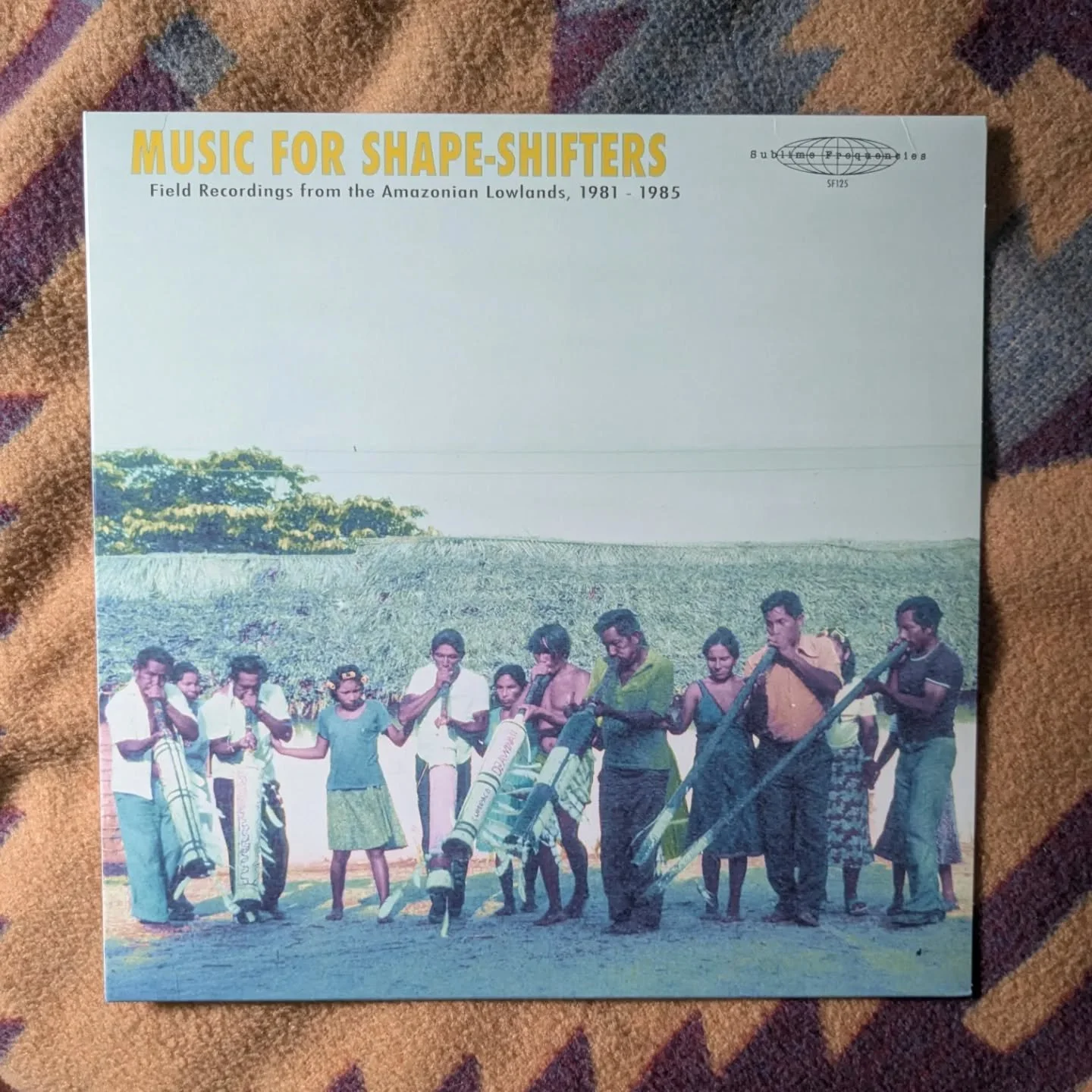 Reminder! Tomorrow (Oct 30th) is the first Fall edition of Futuros Primordiales Actuales listening sessions! 

We will be listening to Music for Shapeshifters : Field Recordings from the Amazonian Lowlands (1981-1985, Venezuela, Colombia) 

This reco