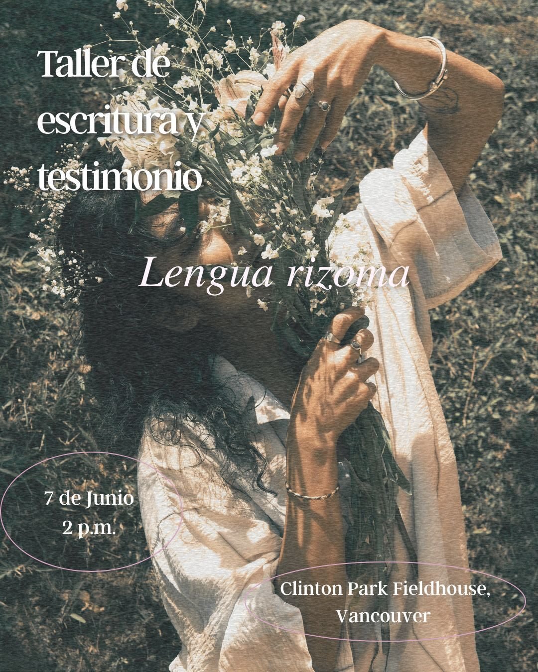 🚨 GUEST WORKSHOP ALERT 🚨

Este 7 de junio, acomp&aacute;&ntilde;anos en Lengua rizoma 🌱 con Tania M&aacute;rquez Arag&oacute;n ❤️&zwj;🔥 @narrativas_nomadas 

En este taller en espa&ntilde;ol exploraremos la escritura como ritual de resistencia, c