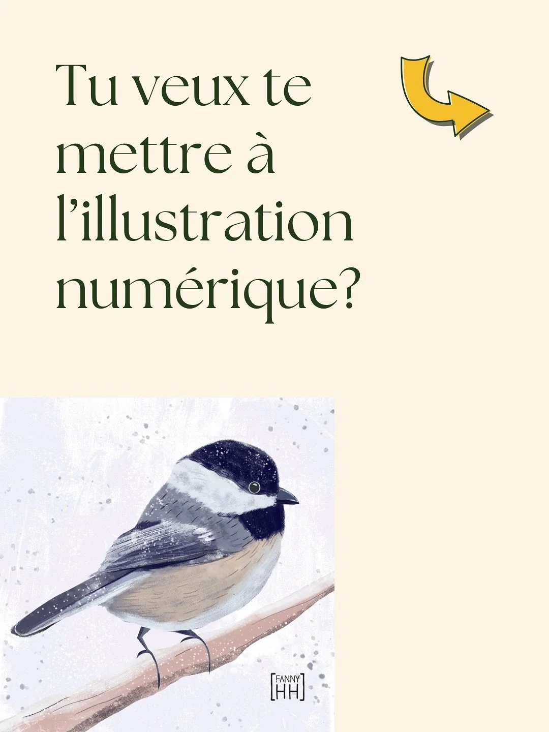✨ Tu veux te mettre &agrave; l&rsquo;illustration num&eacute;rique sur l&rsquo;iPad et tu veux dessiner avec Procreate?
 Tu ouvres une toile et l&agrave; tu es perdue au milieu des outils? 

💫Tu n&rsquo;es pas seule. Beaucoup d&rsquo;artistes passen