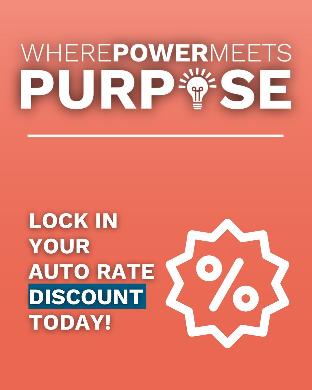 When you're buying or refinancing a vehicle, every fraction of a percent matters. 🚘

Simply setting up an Auto Loan payment to automatically transfer from your Go Energy CU Checking Account instantly earns you a 0.25% APR discount.

This isn't just 