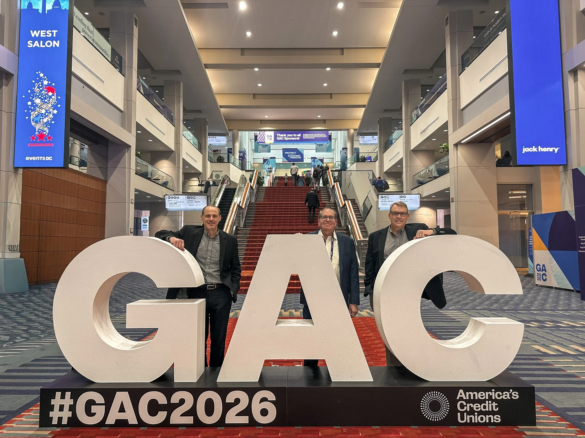 Our Go Energy Credit Union Executive Team  had the opportunity to attend the Governmental Affairs Conference in Washington, D.C., alongside leaders from across the credit union movement. 

Hosted by America's Credit Unions, GAC brings credit unions t